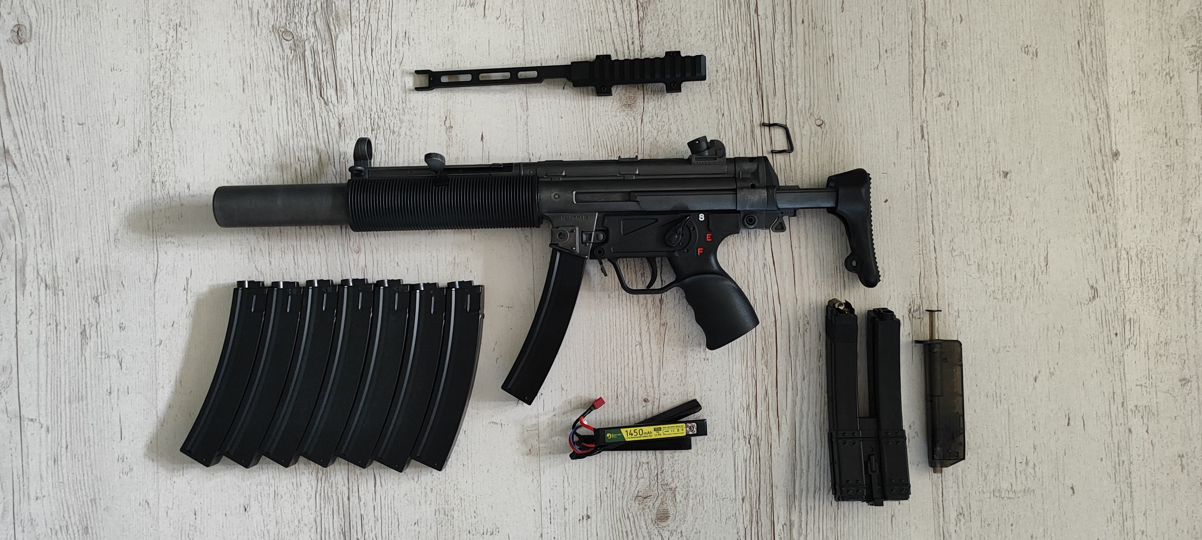 Mp5 sd3 Ca/B&T/ICS Unikat ASG