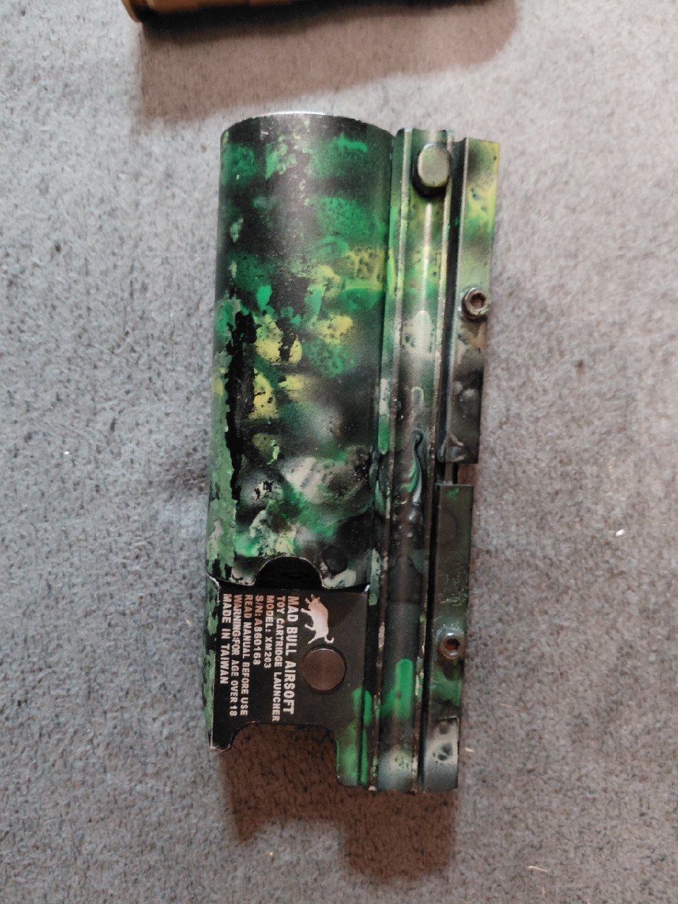 Granatnik asg madbull xm203 + 3 granaty