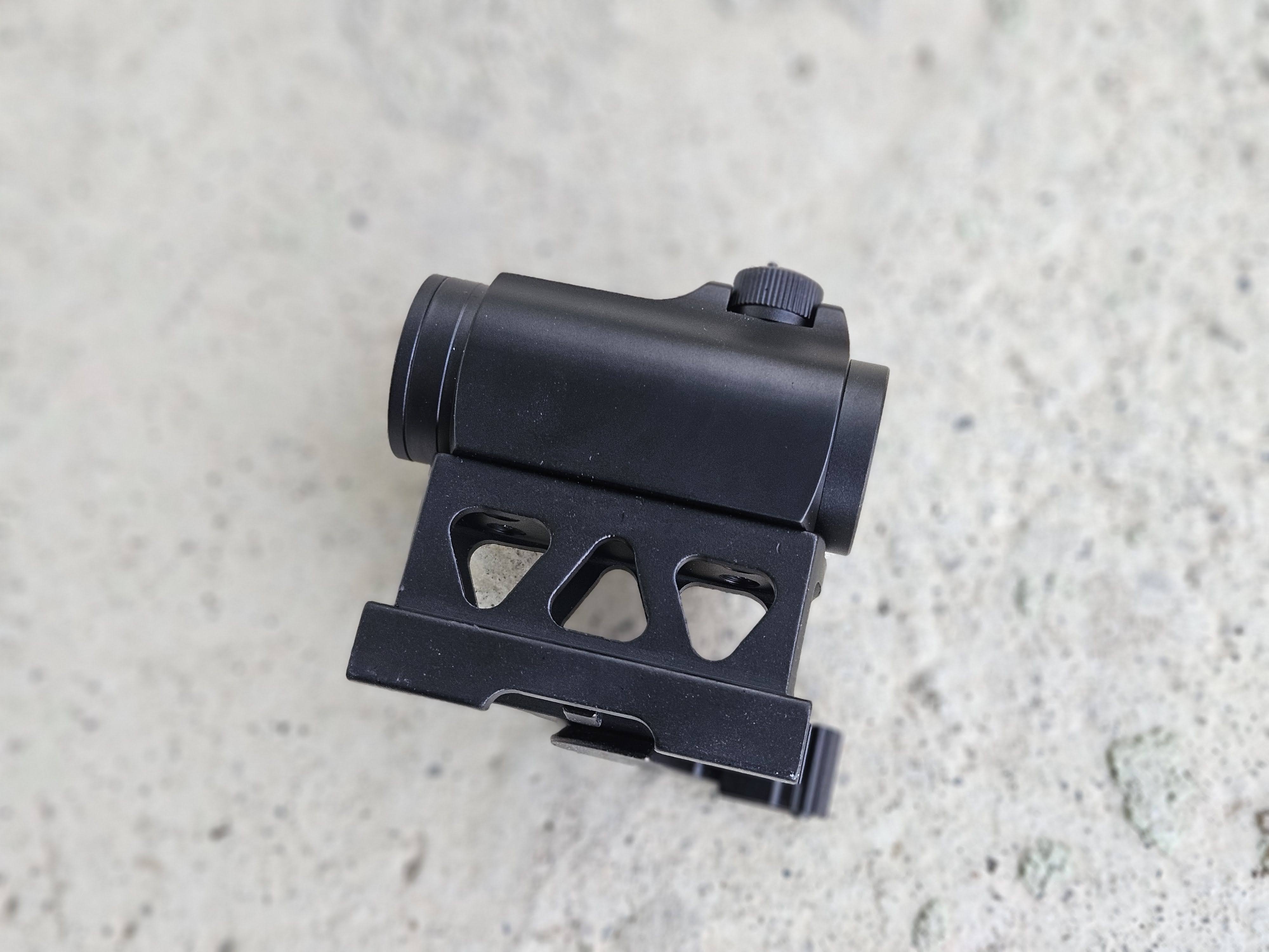 Kolimator AIM-O Aimpoint micro T1 replika, różne montaże wysoki, niski, QD