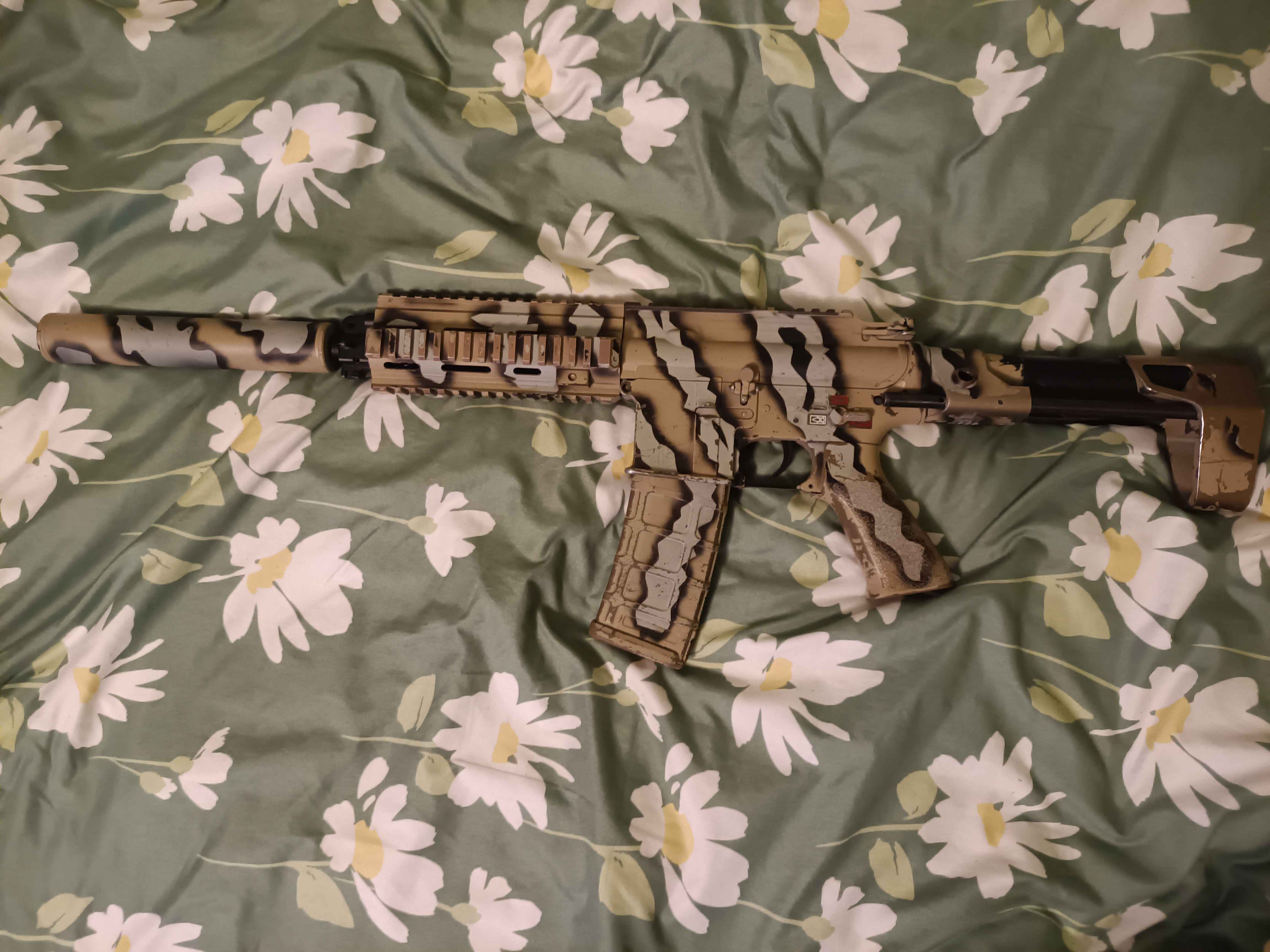 Karabinek szturmowy AEG Double Bell 816S HK416