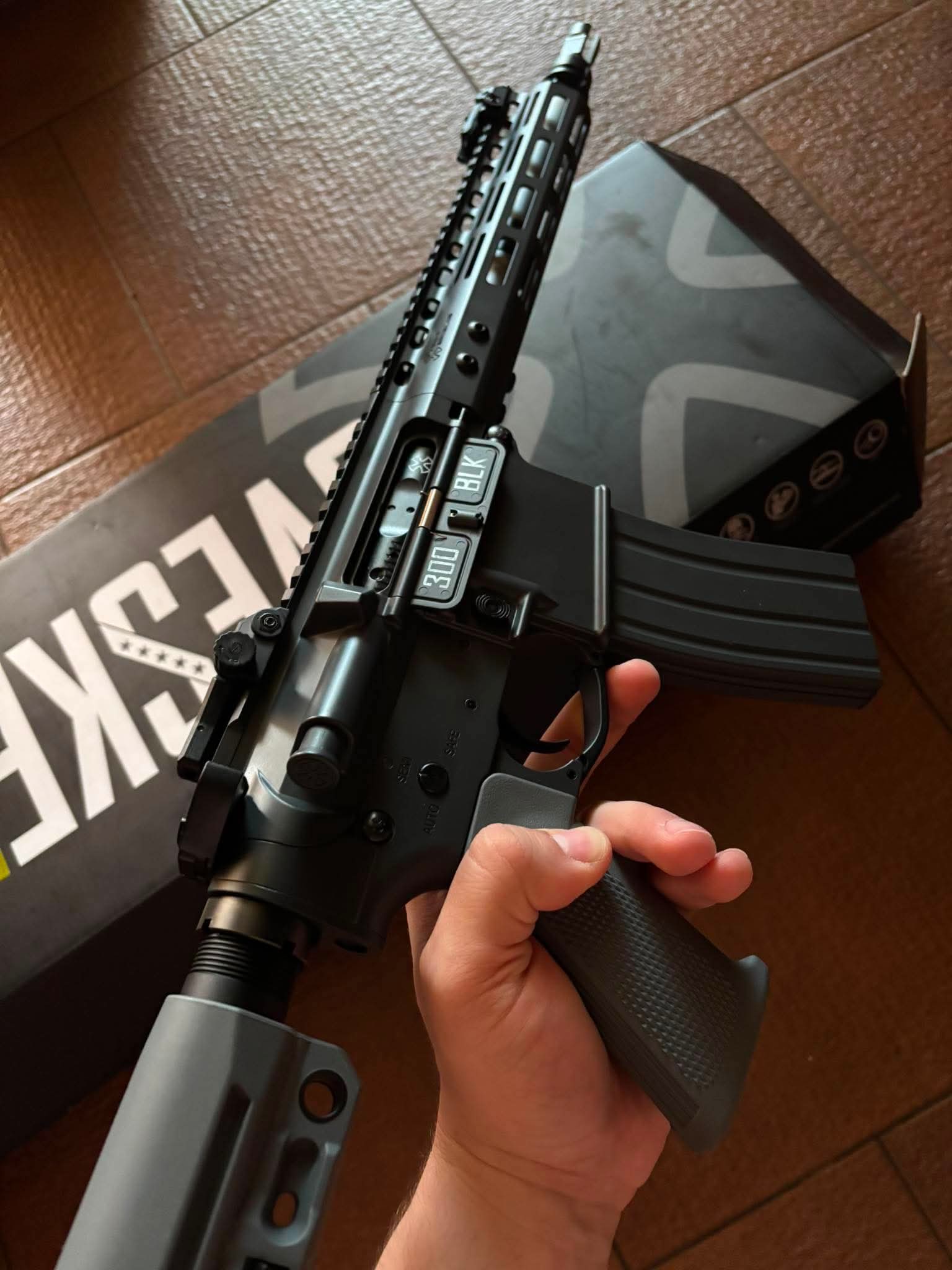 Replika ASG / MWS DE / GBBR po tuningu