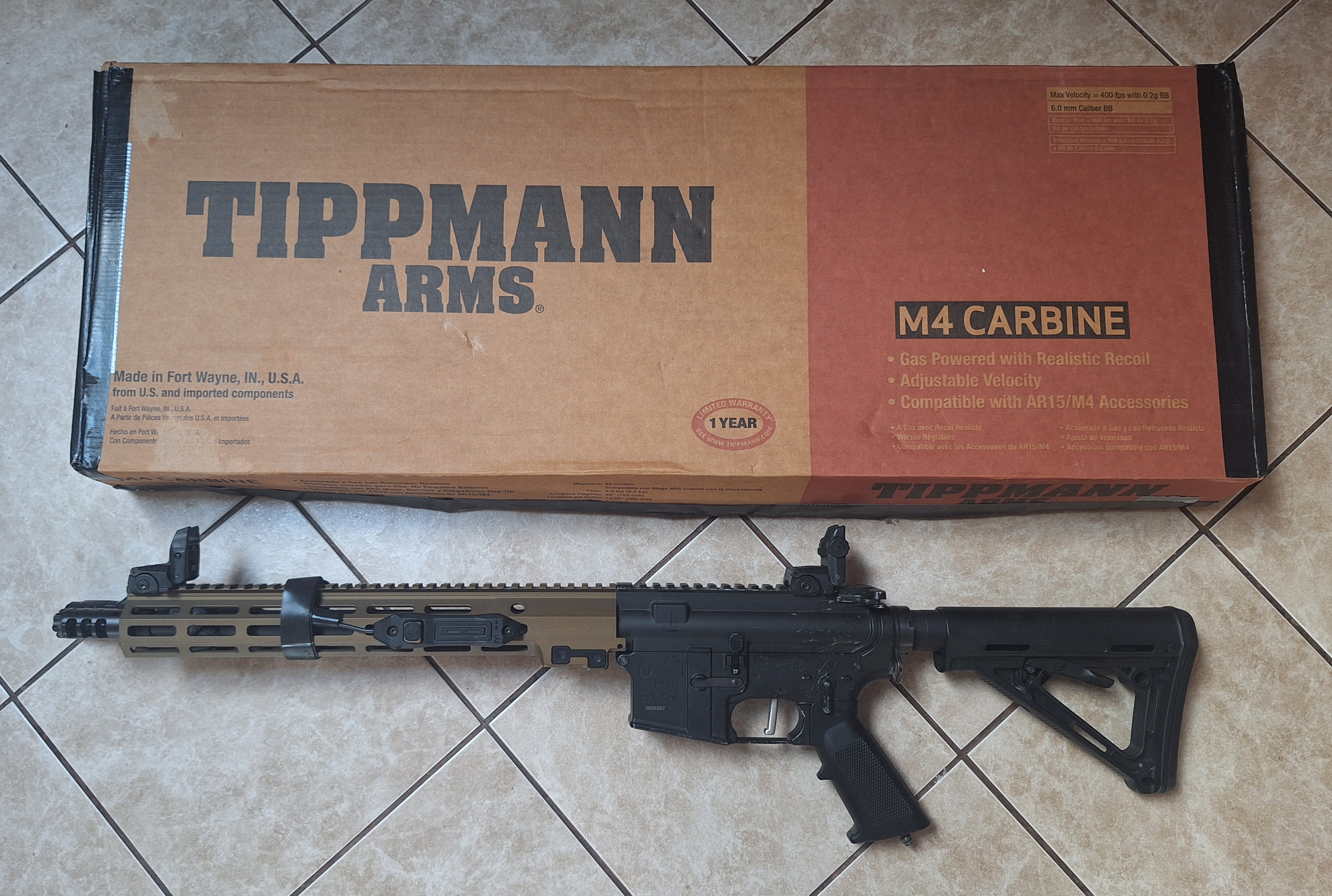 Tippmann m4 carabine HPA