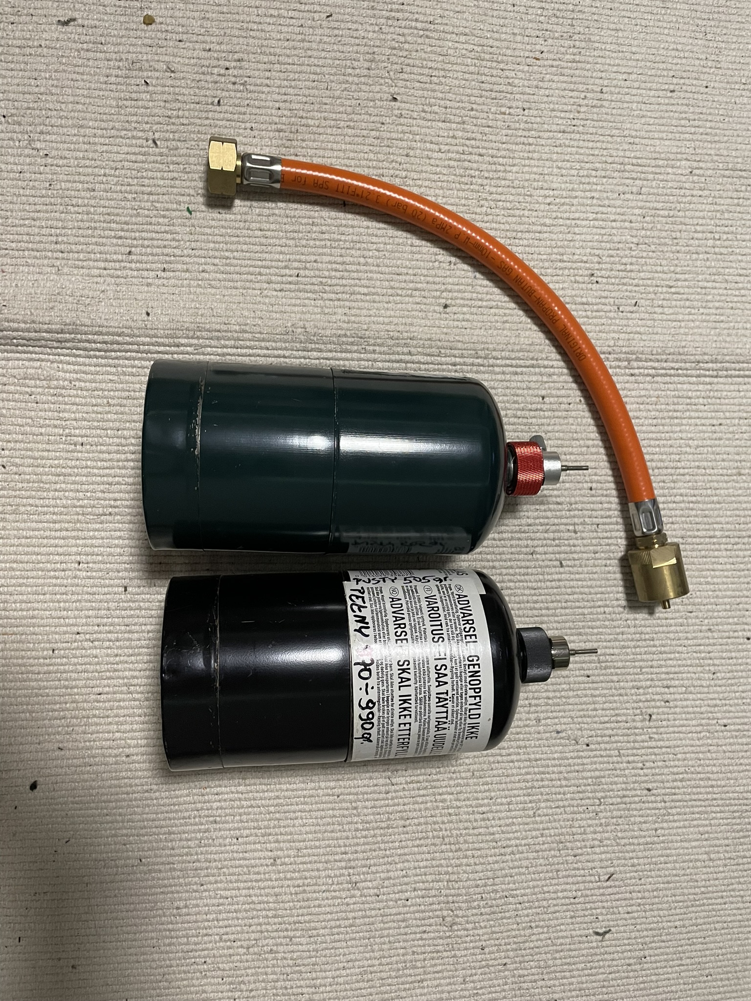 Przetoczka gazowa + bulte + adapter