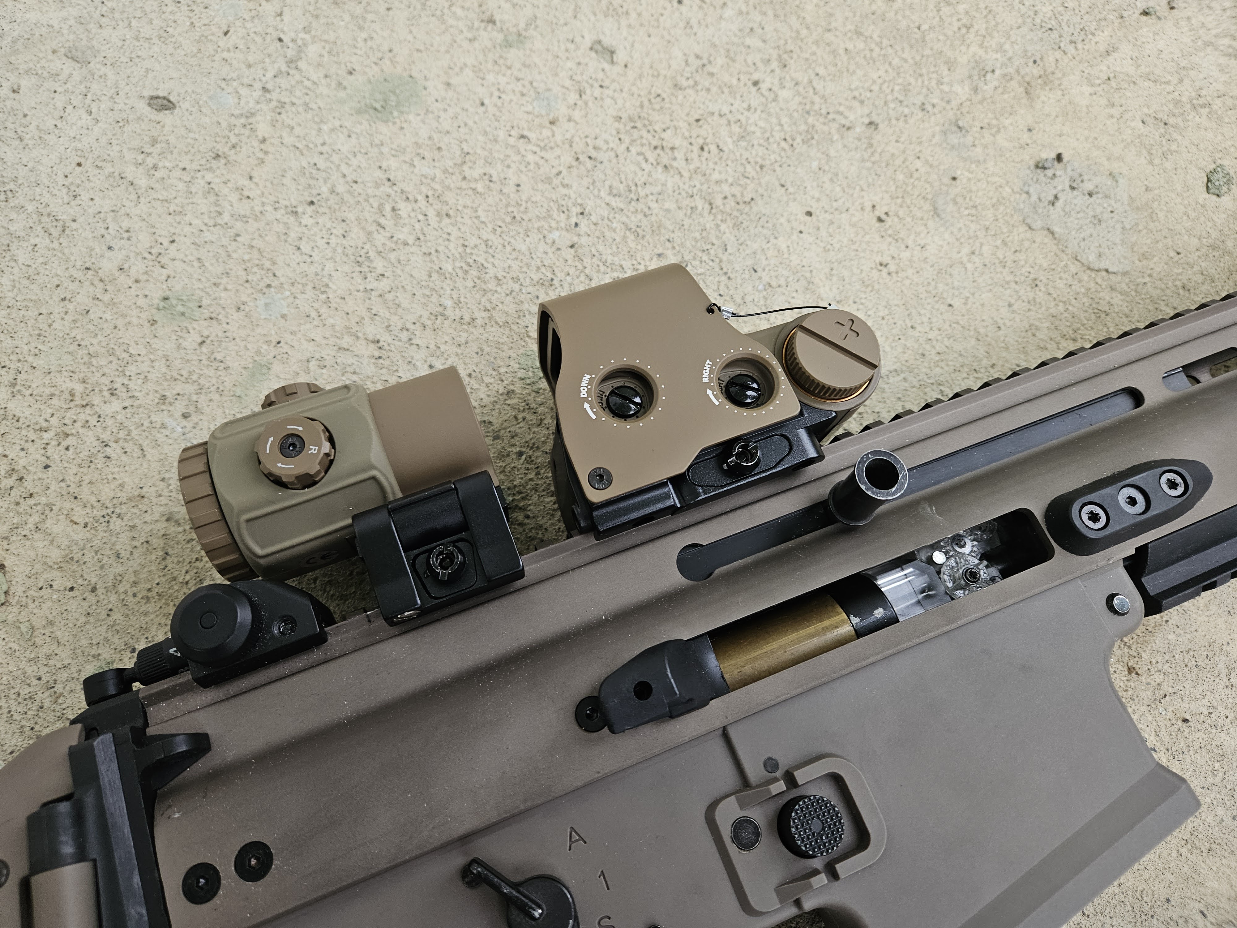 SCAR H 415fps stan bdb z Lipo 11,1V