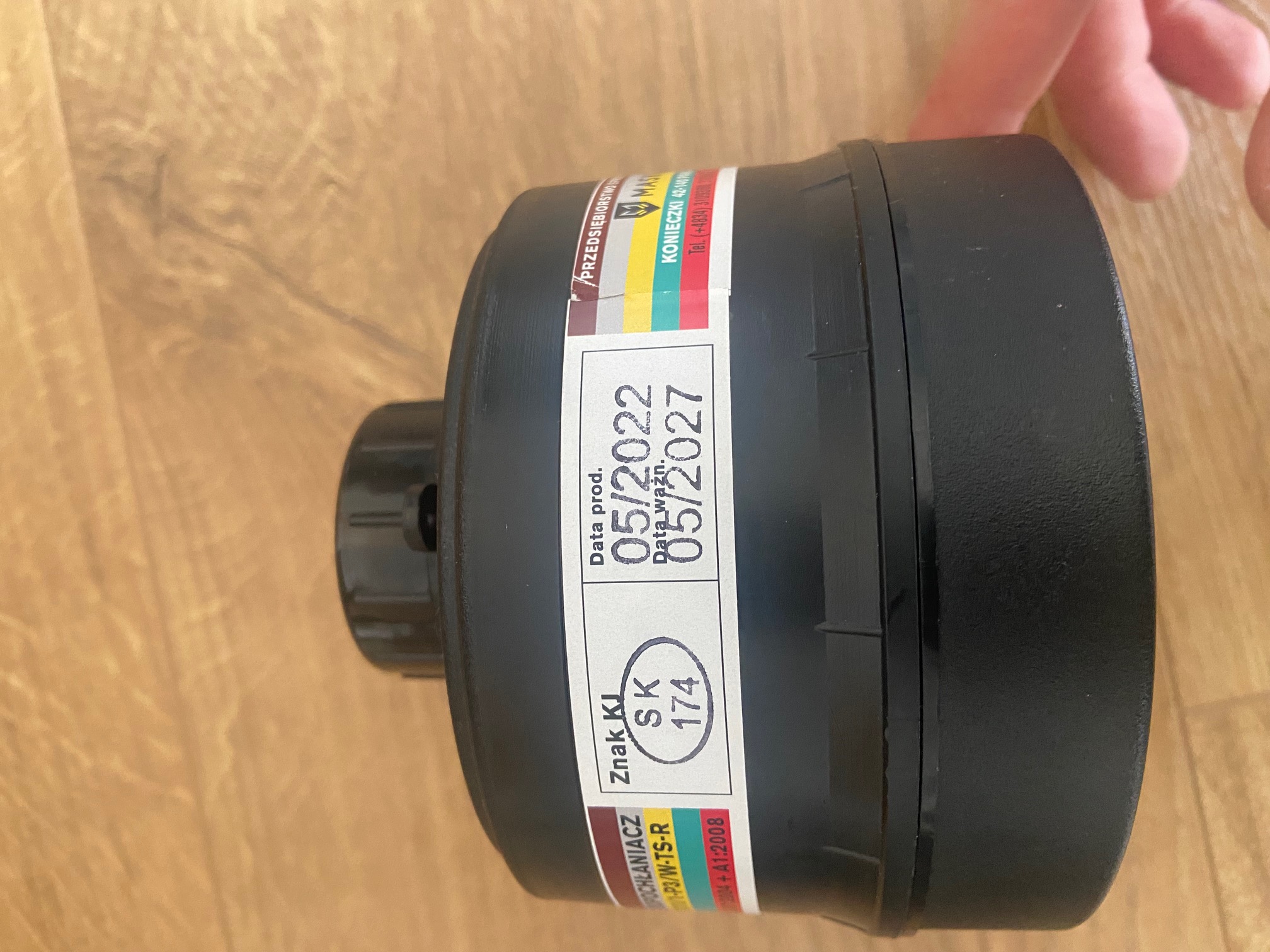 Maska przeciwgazowa MASKPOL MT 213/2 FFP3 (MT 213/2) + filtr