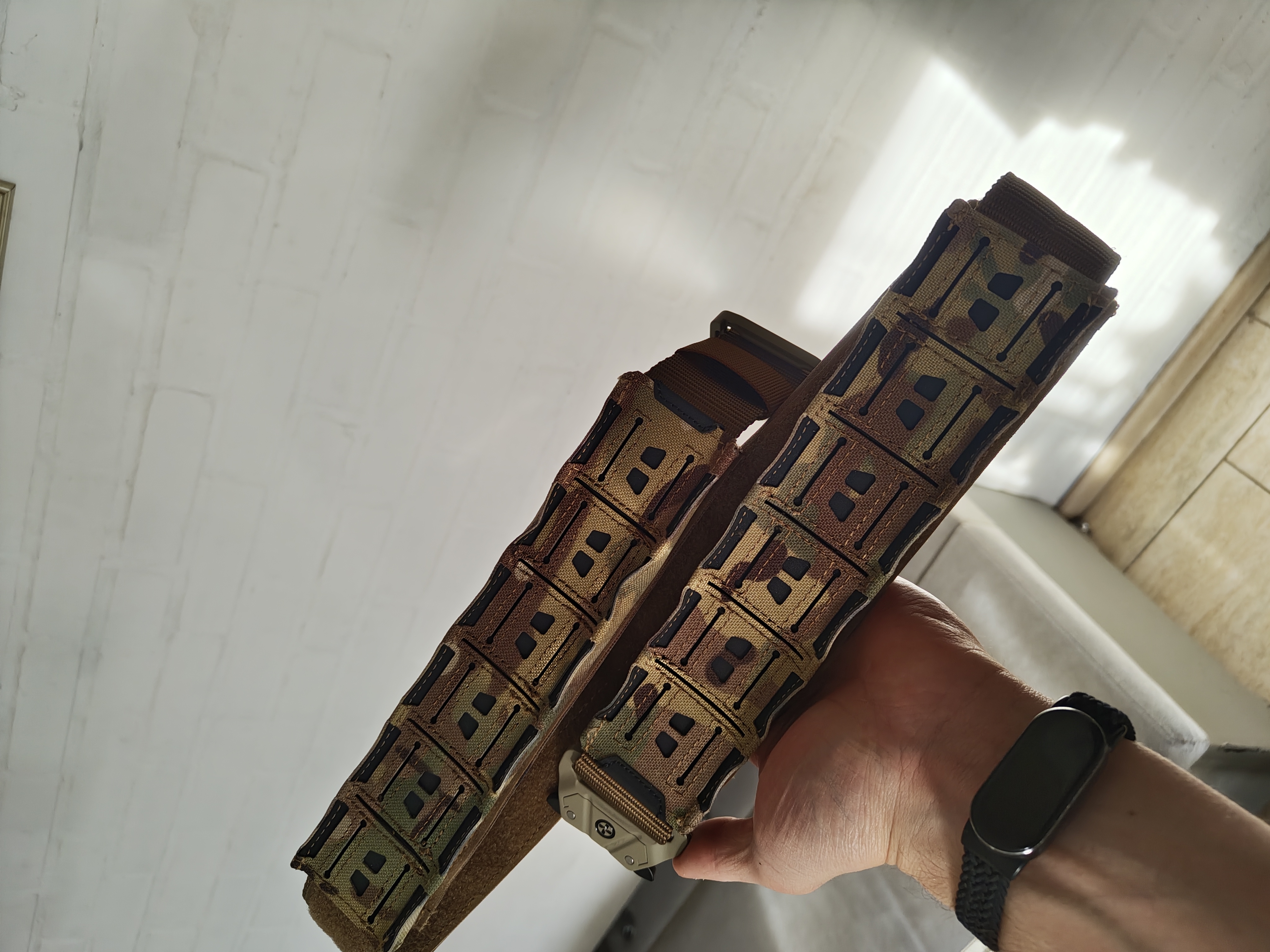 Minimalistyczny pas MOLLE NOVRITSCH multicam