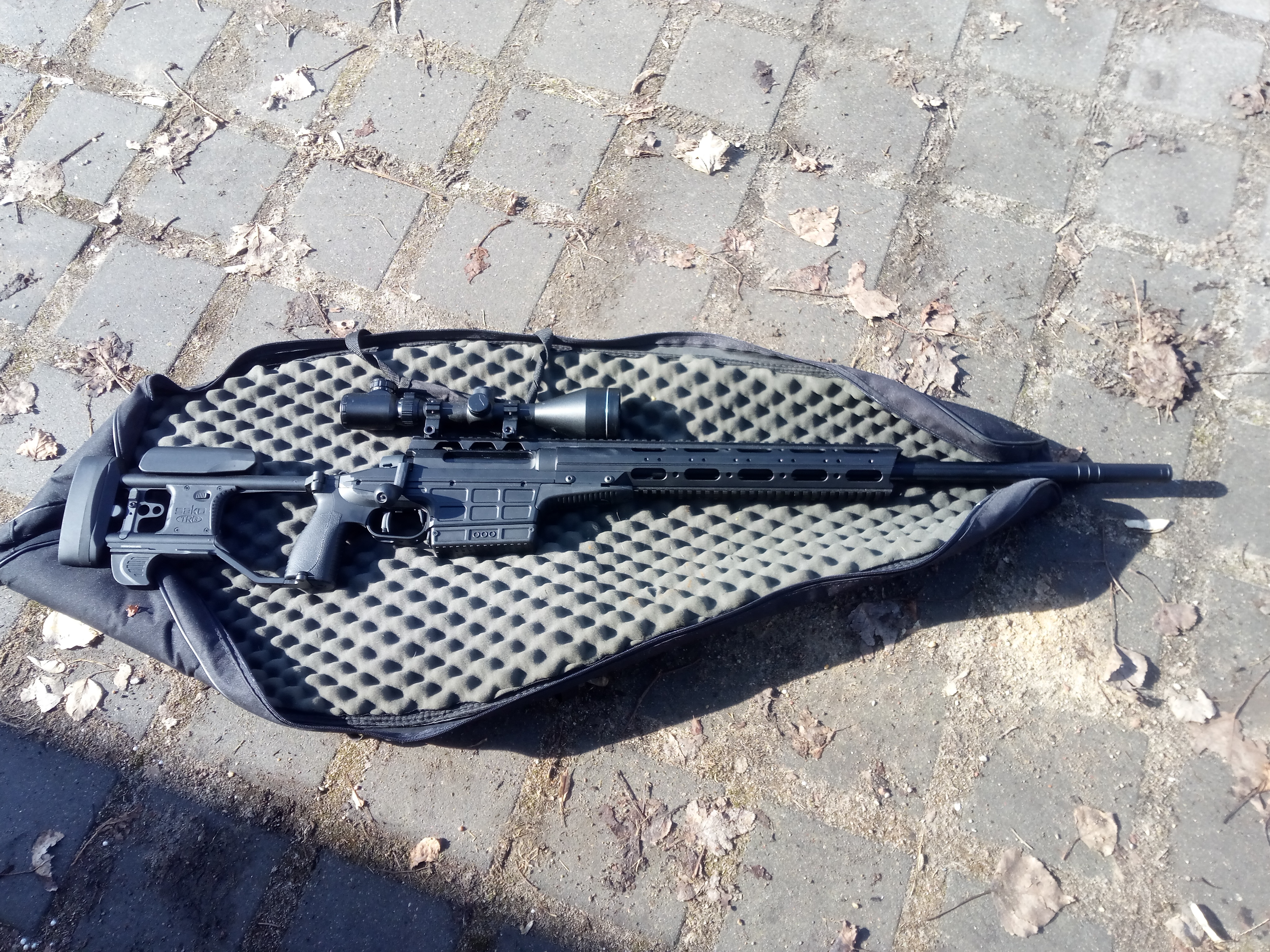 SAKO TRG M10 karabin snajperski po tuningu , solidny ciężki sprzęt