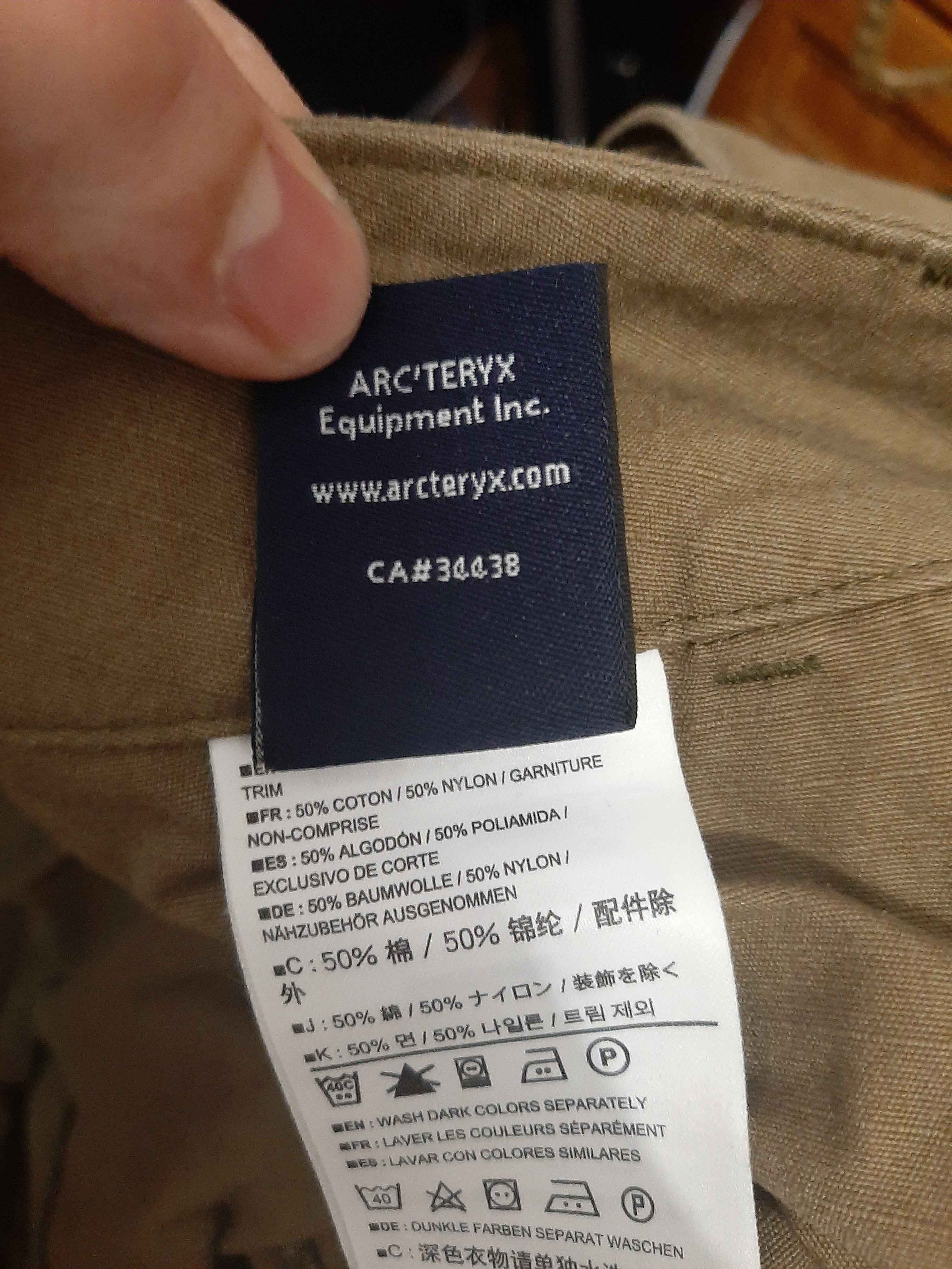 Spodnie Arcteryx Leaf rozmiar L/36