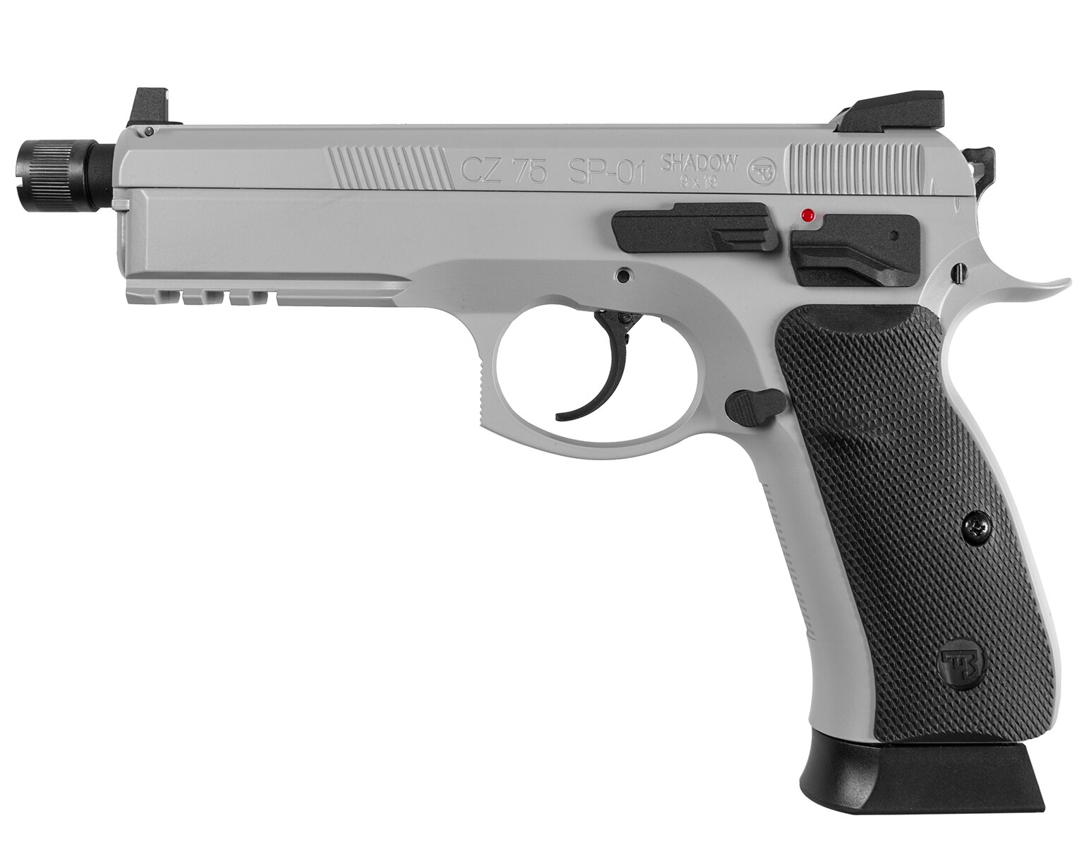 Pistolet GBB ASG CZ SP-01 Shadow - Urban Grey plus dodatki.