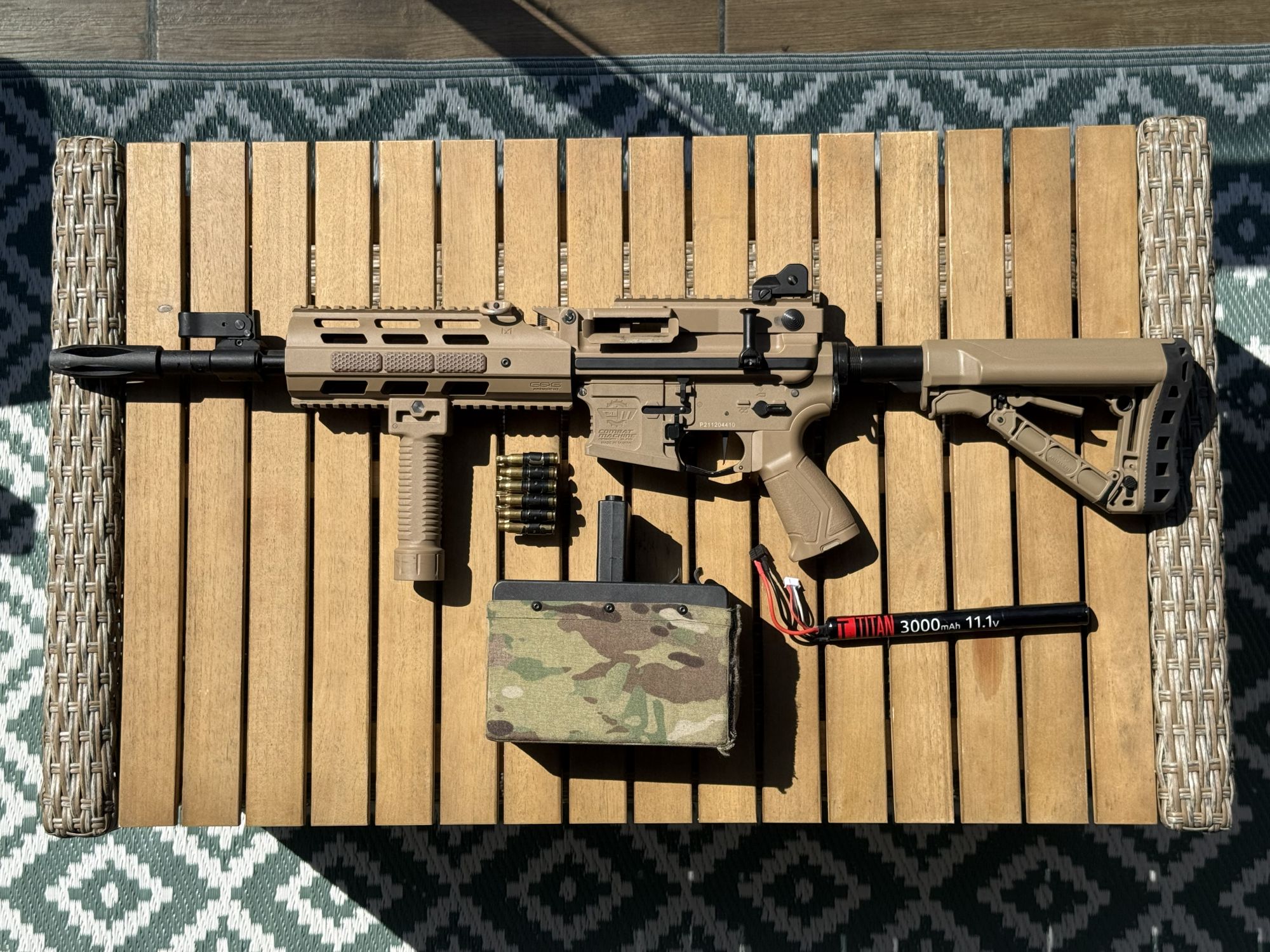 G&G CM16 LMG FDE + ASTER II Quantum Trigger 1.9J
