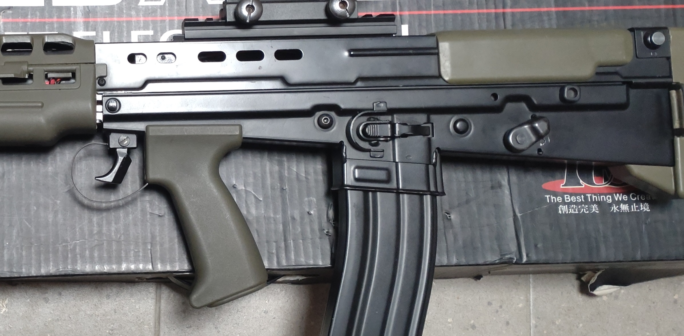ASG ICS L85 English Kiwi TDC hop-up, GATE Warfet