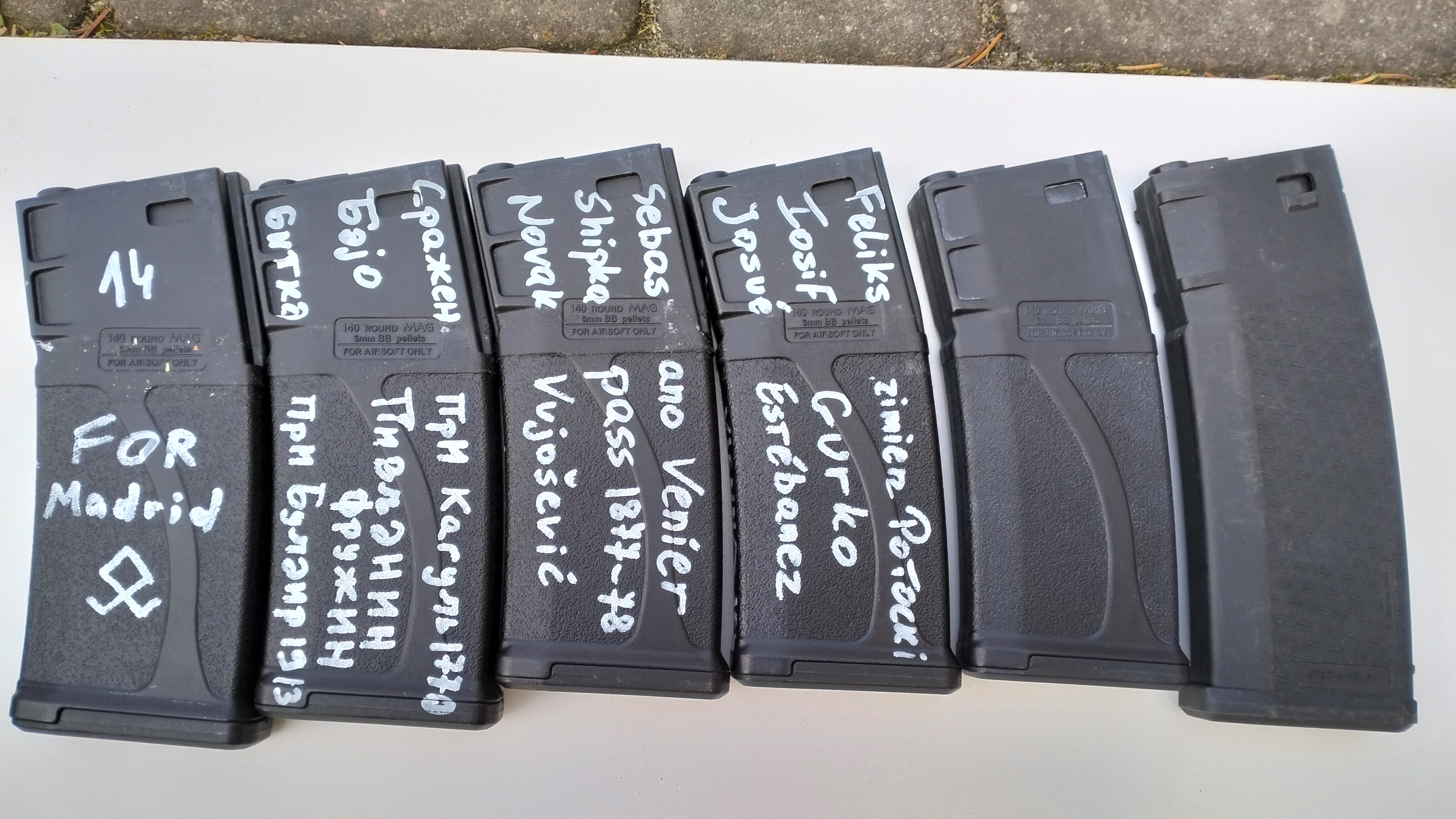 Mid-capy Guarder m4 5szt+1