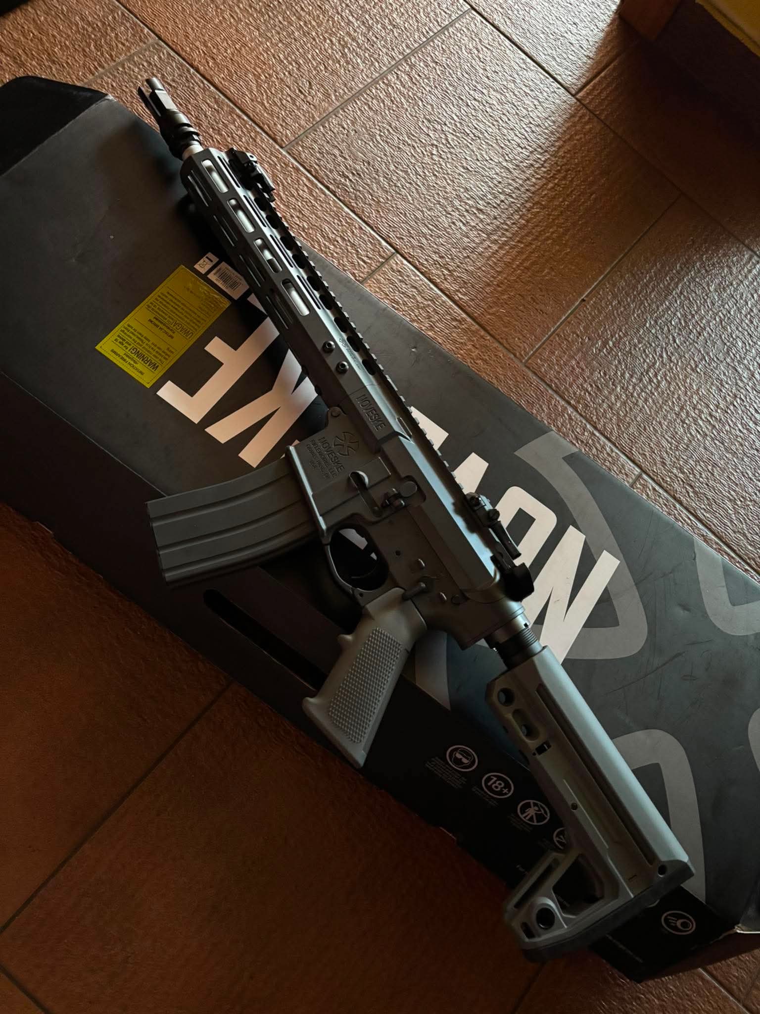 Replika ASG / MWS DE / GBBR po tuningu