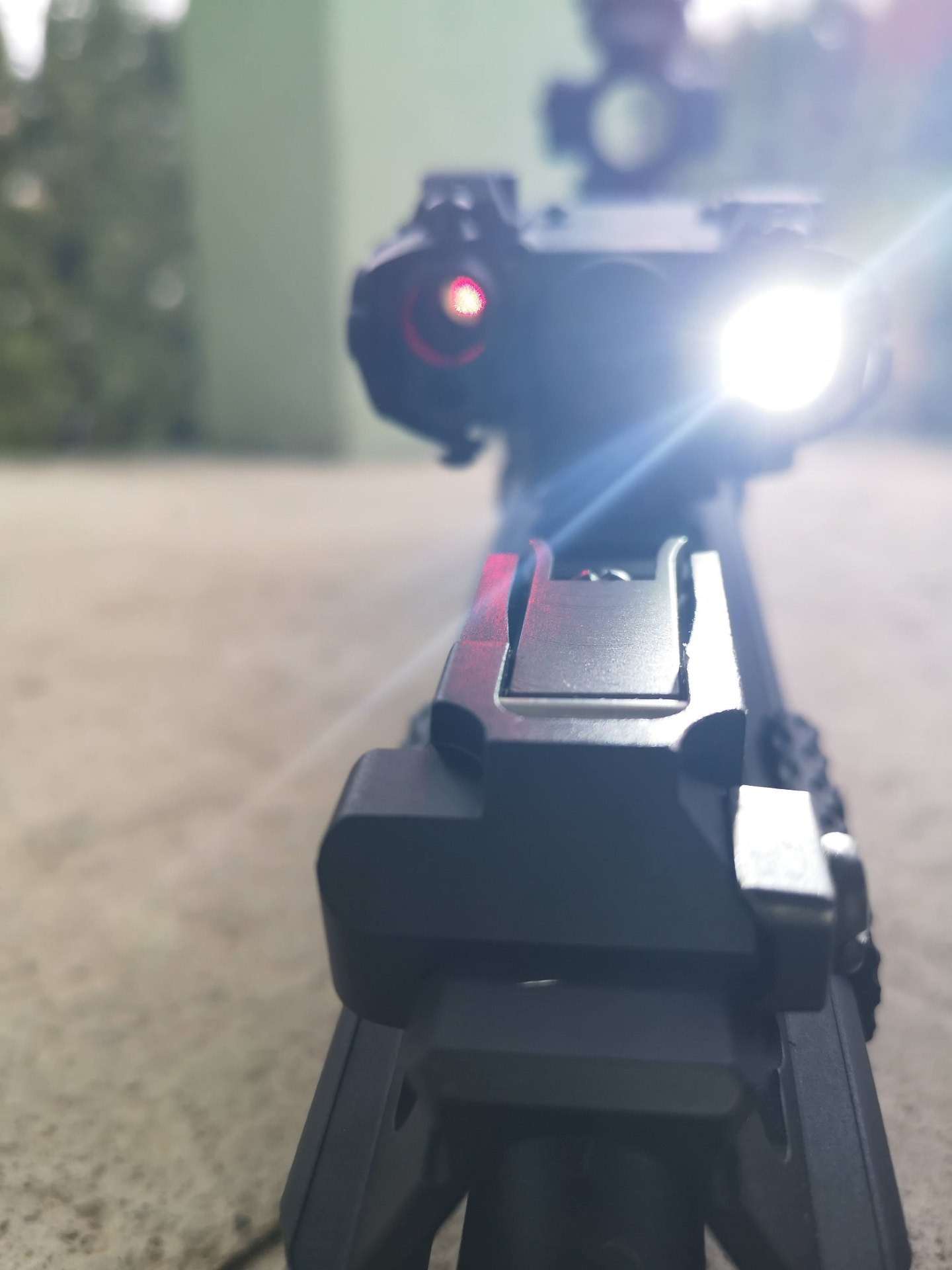 DBAL-A2 latarka, czerwony laser WADSN