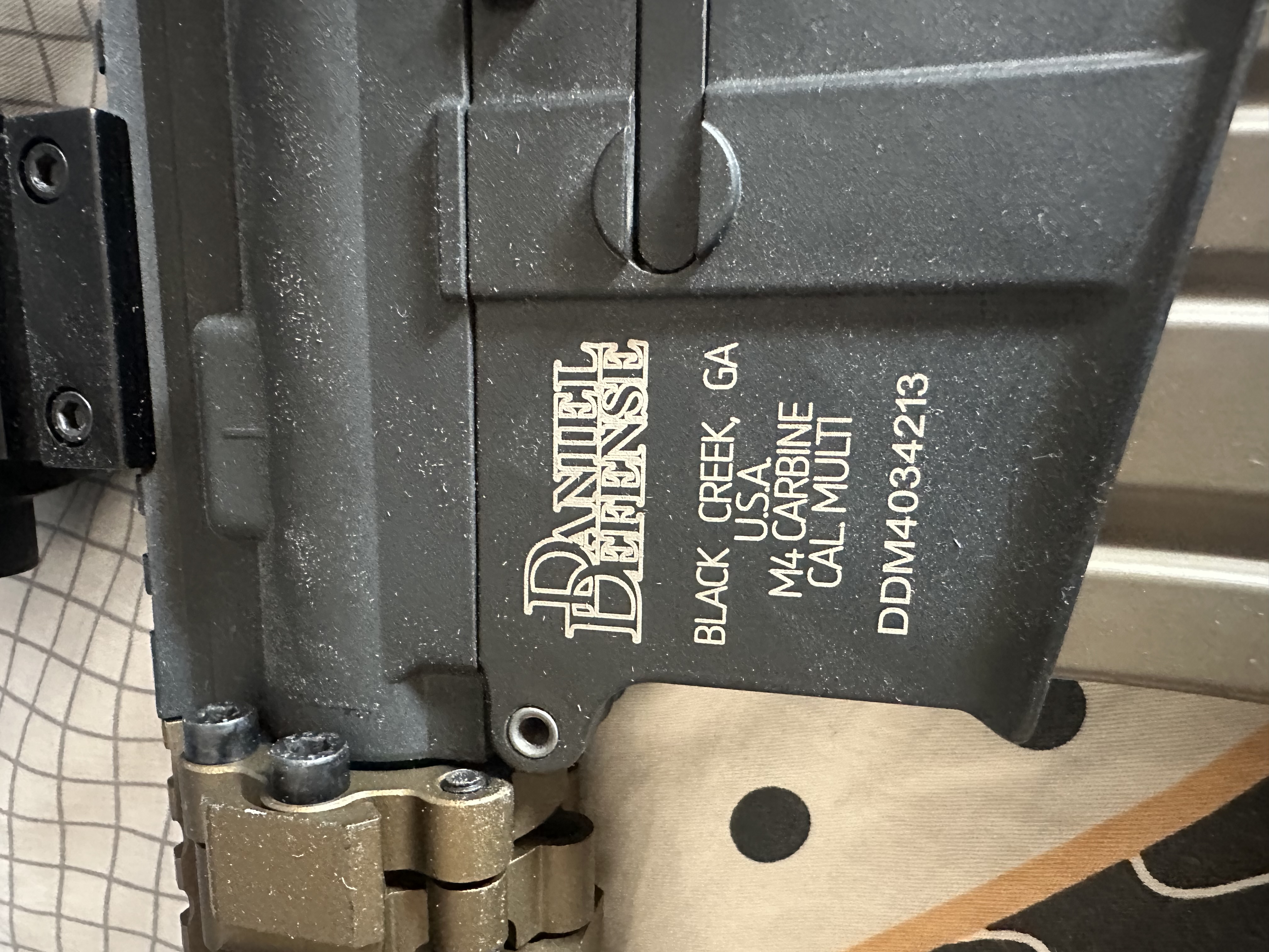 Karabinek DD SA-C19 chaos bronze Daniel defense