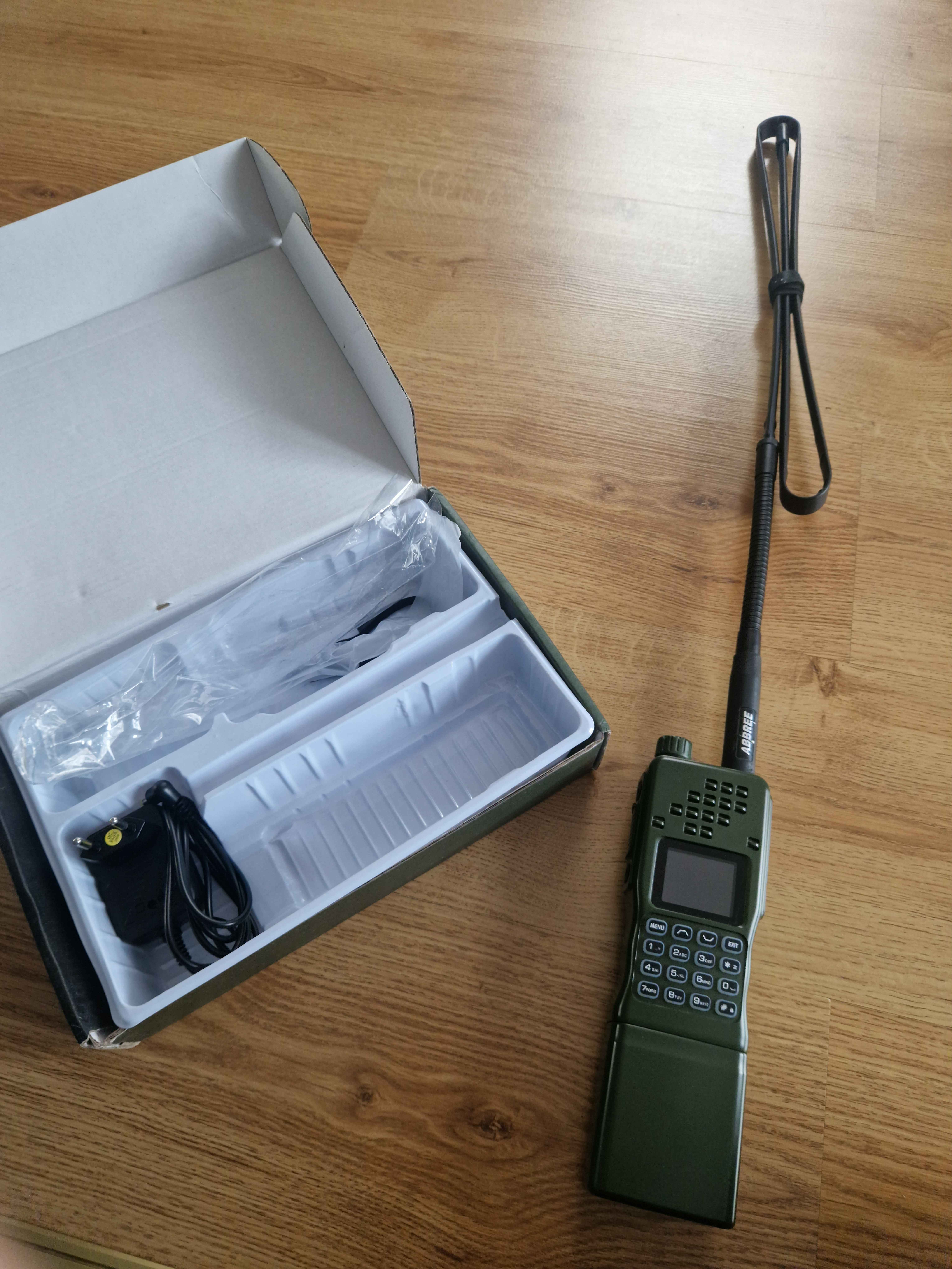 Radio baofeng AR-152 + antena 124cm gooseneck
