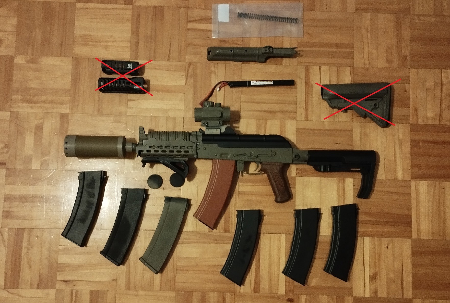 Sprzedam: AKSU Tuning 1,2 /1,8 J Zestaw Putnik Szmiersz / Giełda ASG ...