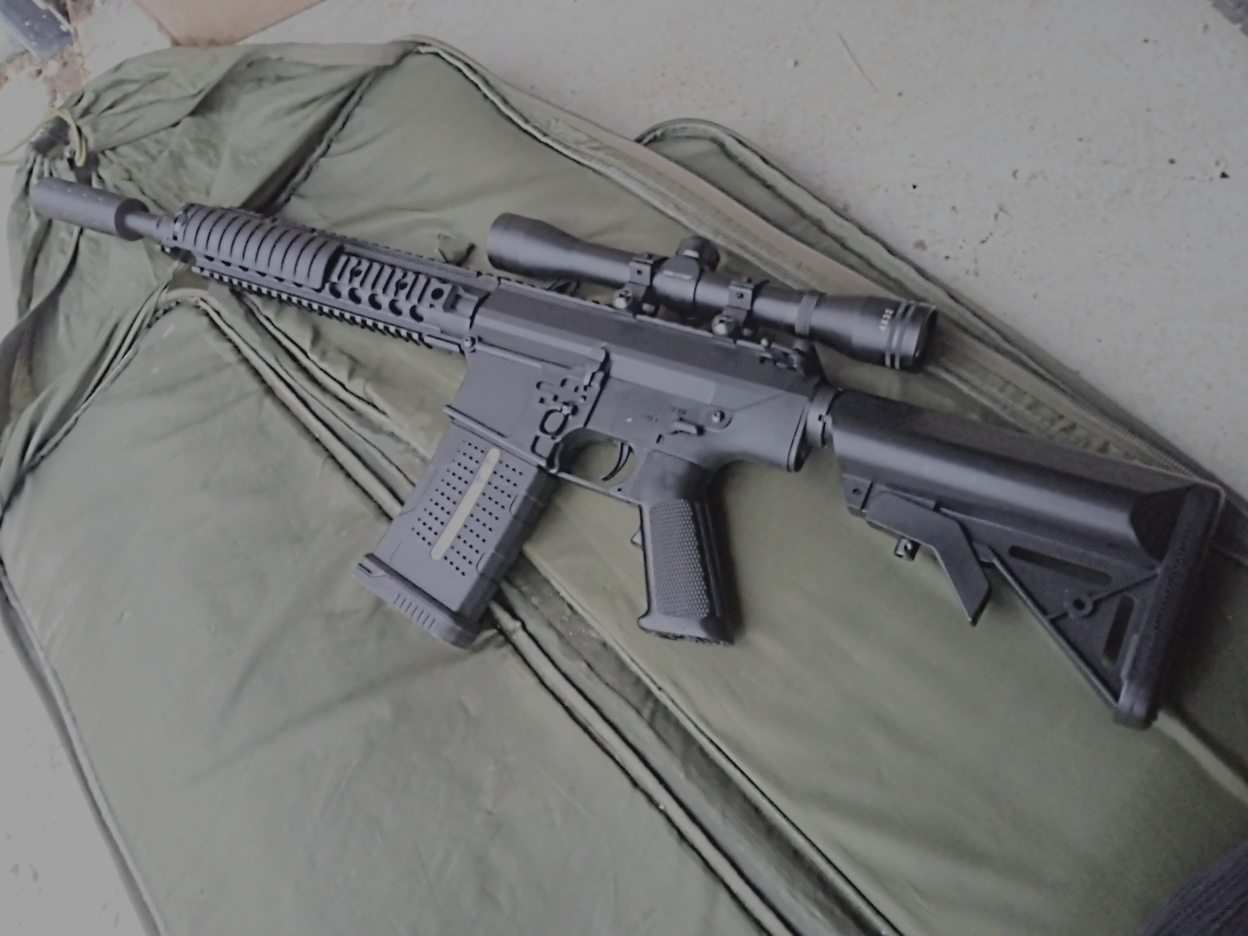 SR-25 DMR po tuningu i przeglądzie