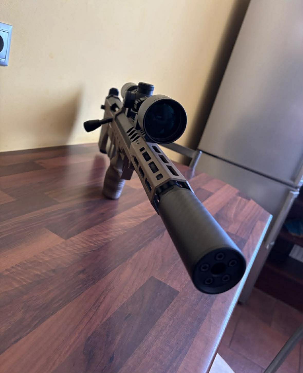 Karabin snajperski srs silverback jak nowy, custom