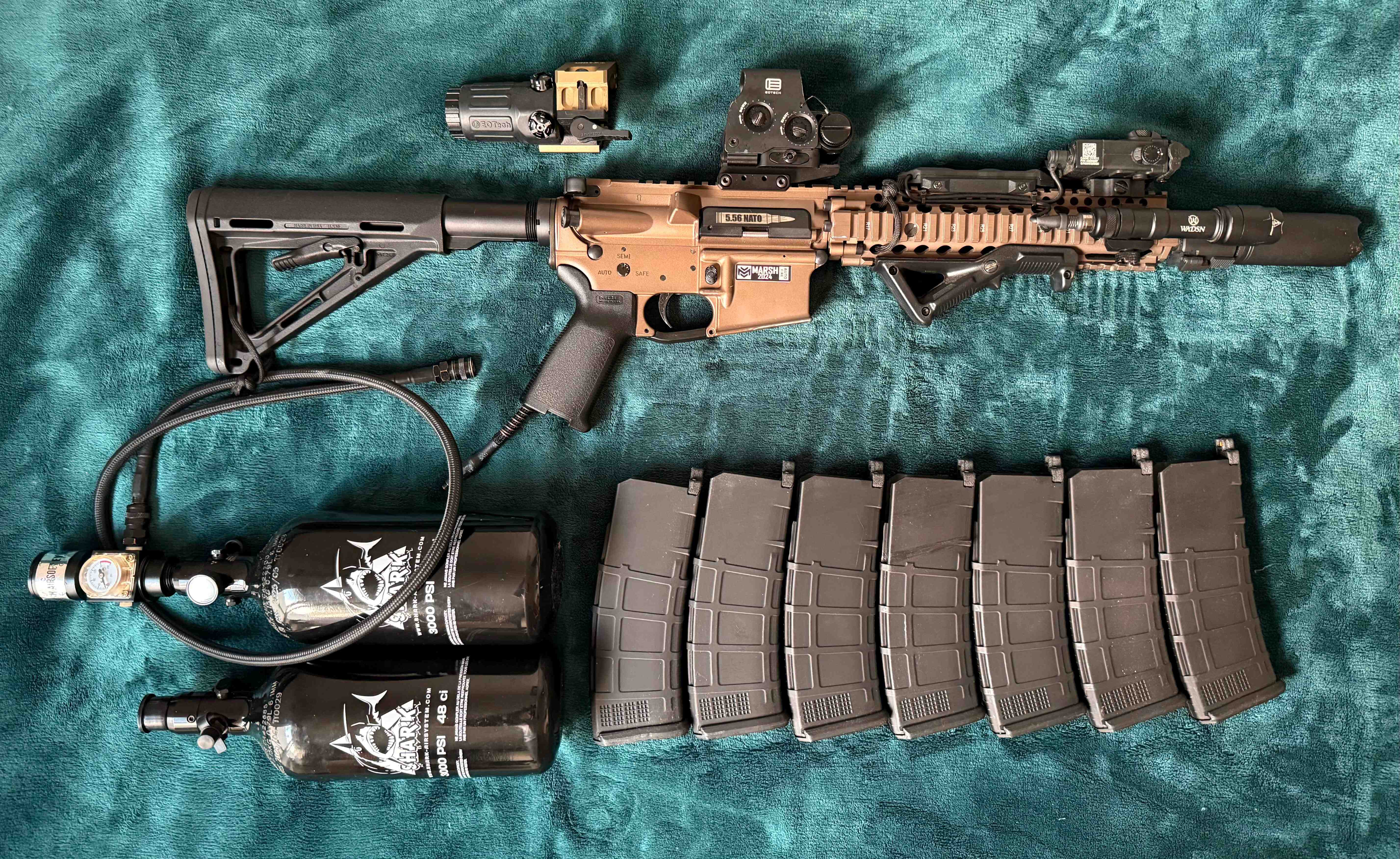 HPA GBBR Daniel Defense MK18 Frog Engineering MWS CGS EMG M4T