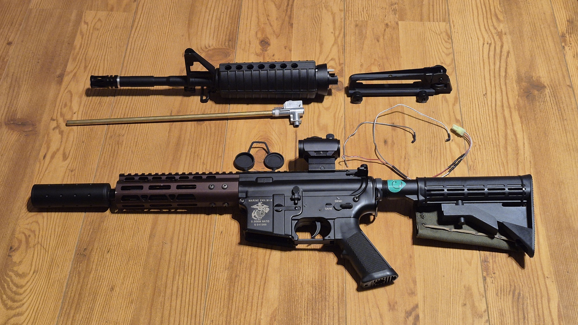 M4 Specna Arms B02 ; zestaw ; 2 fronty