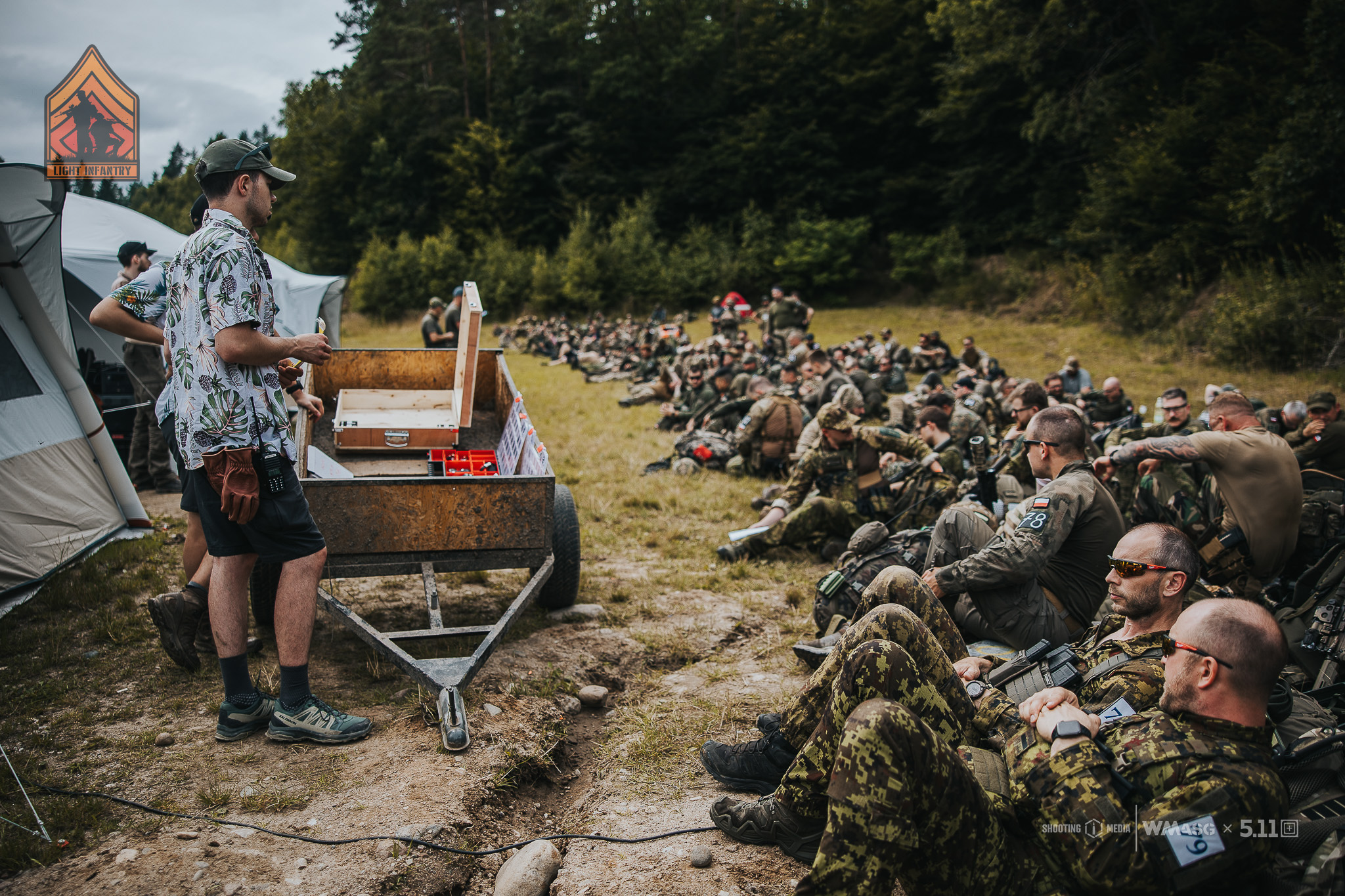 Fotorelacja z zawodów taktyczno-strzeleckich Lekka Piechota, kat. Lekka i MILSIM (18-20.07.2025)