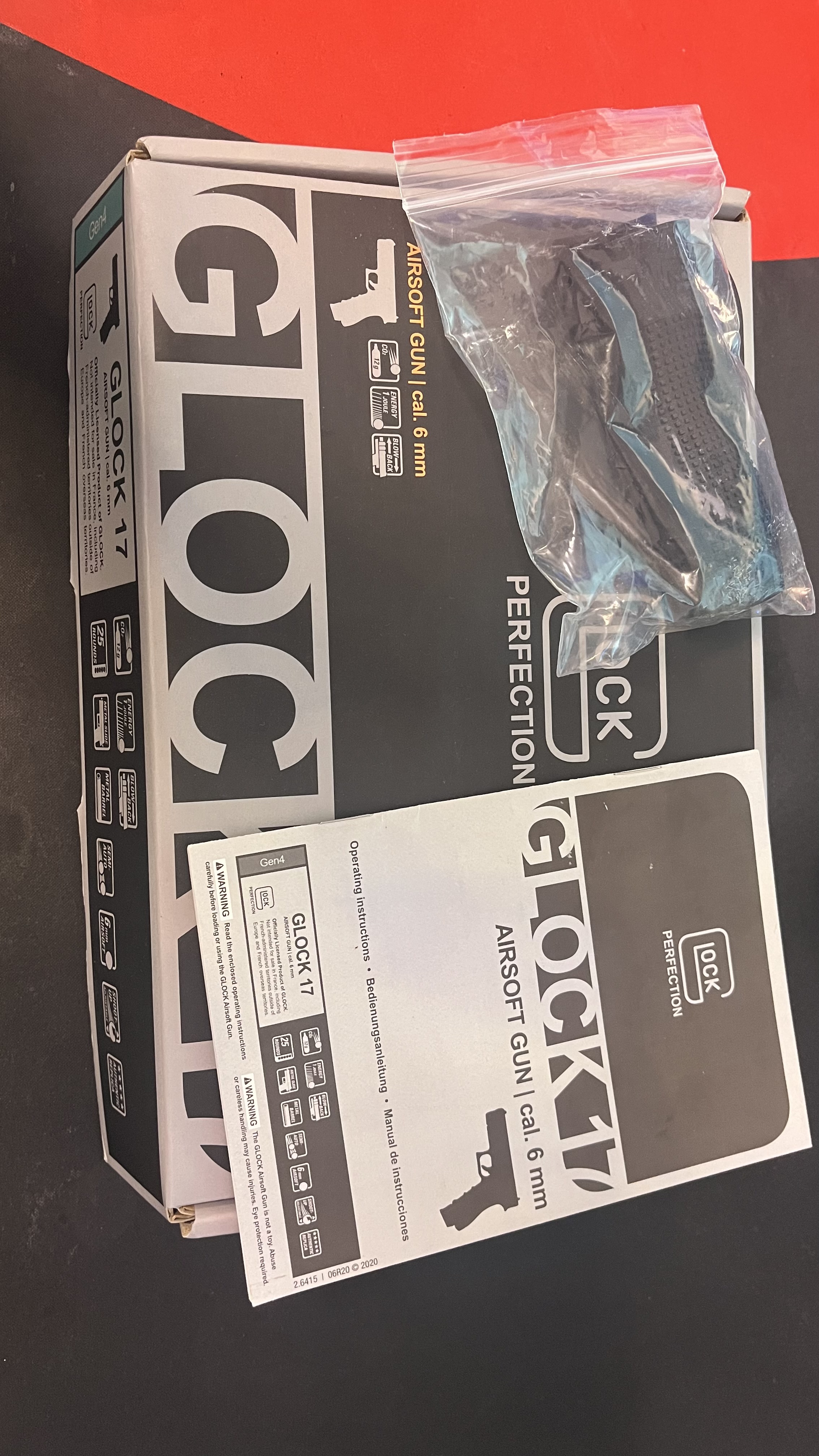 Pistolet GBB Glock 17 gen.4 MS CO2