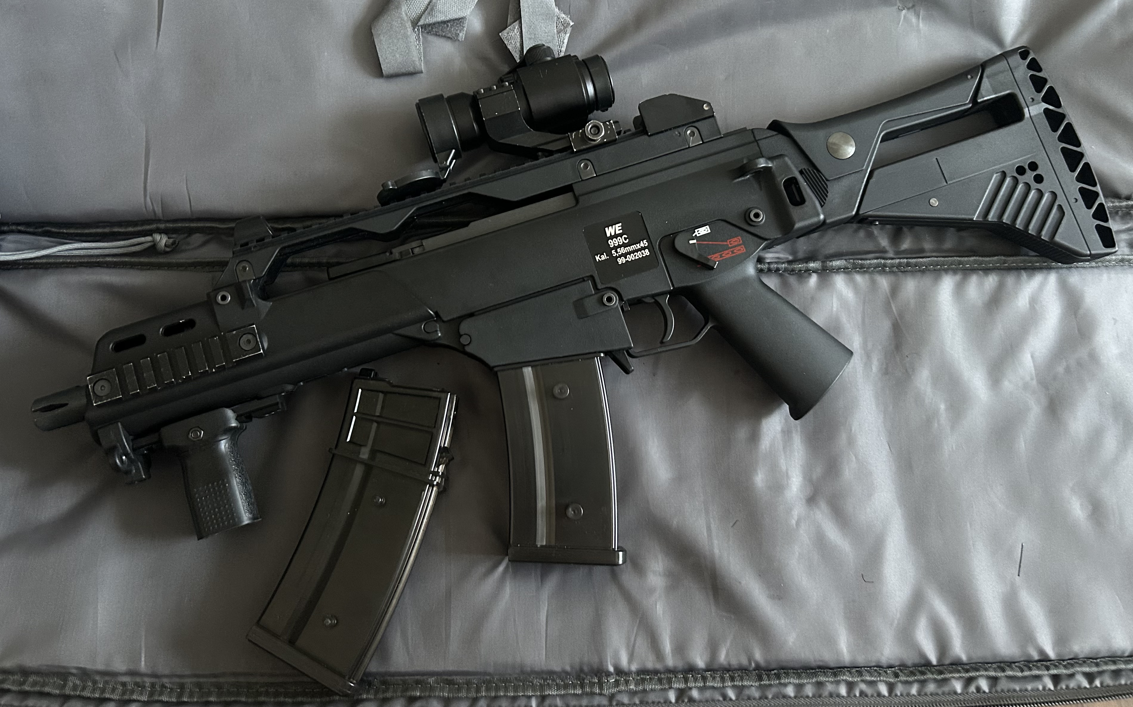 G36c WE GBBR gas blowback tuning