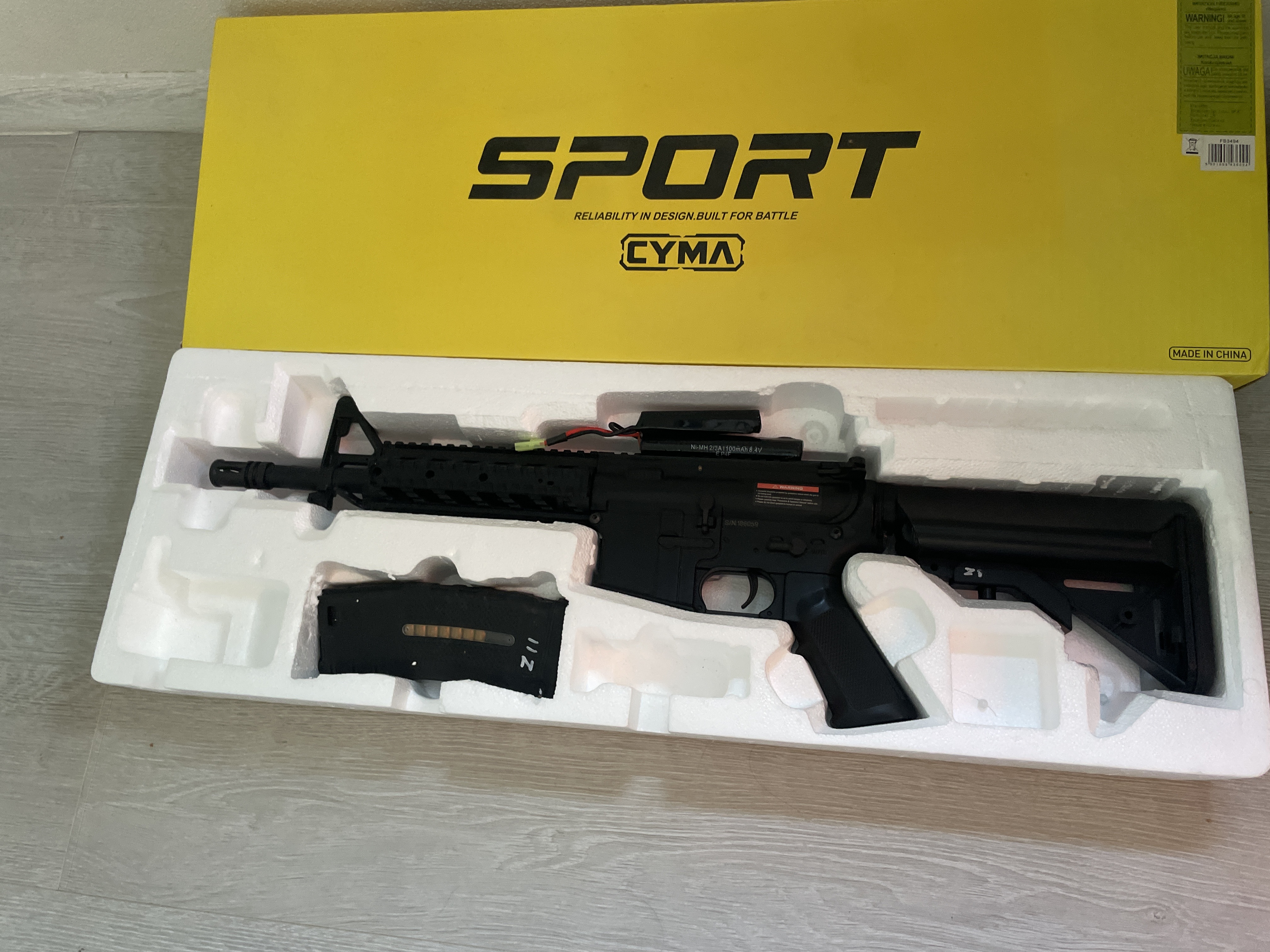 CYMA CM.517 388 FPS 6 MM caliber