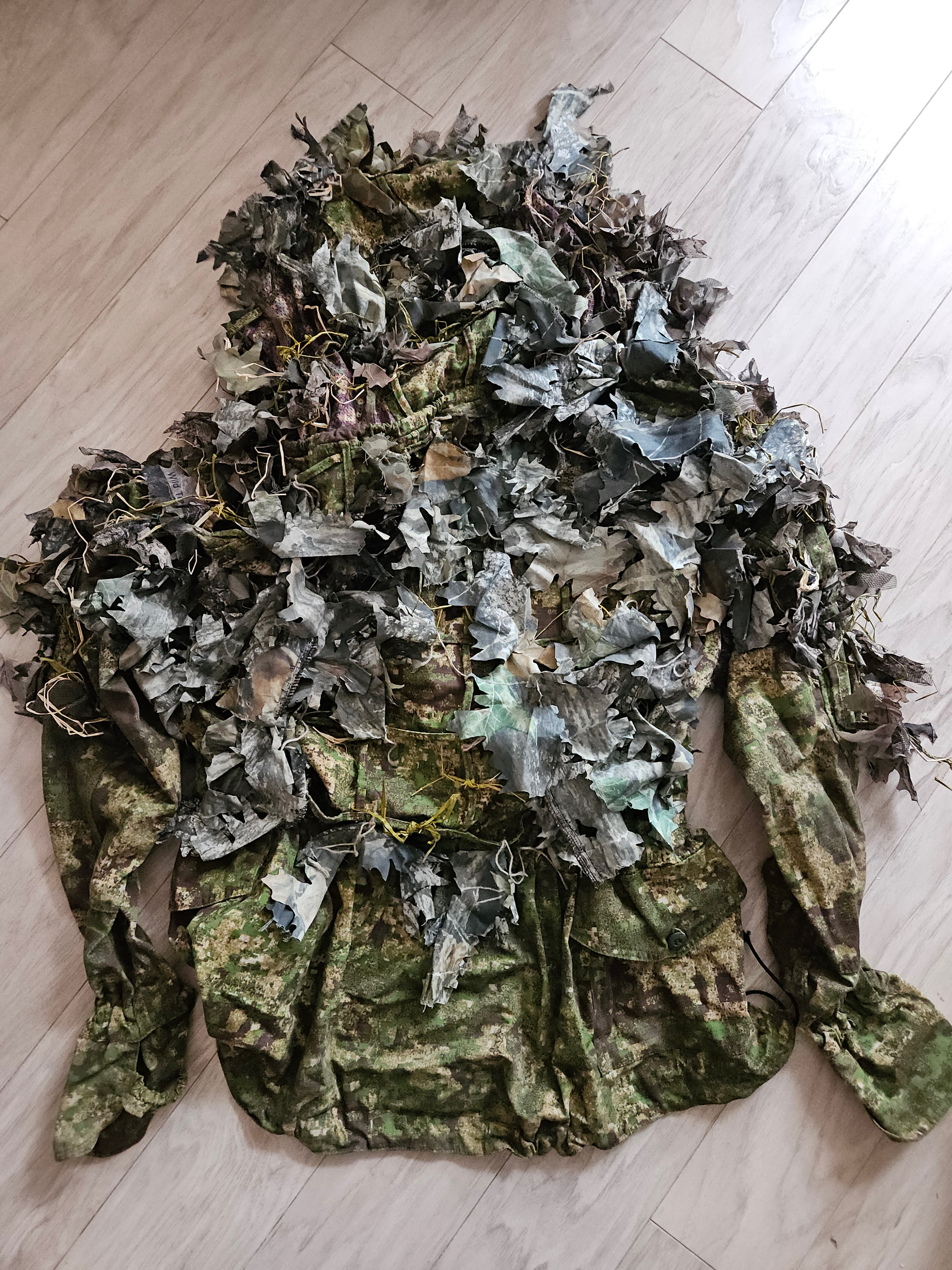 Gazy, kamizelka, kurtka/maskowanie