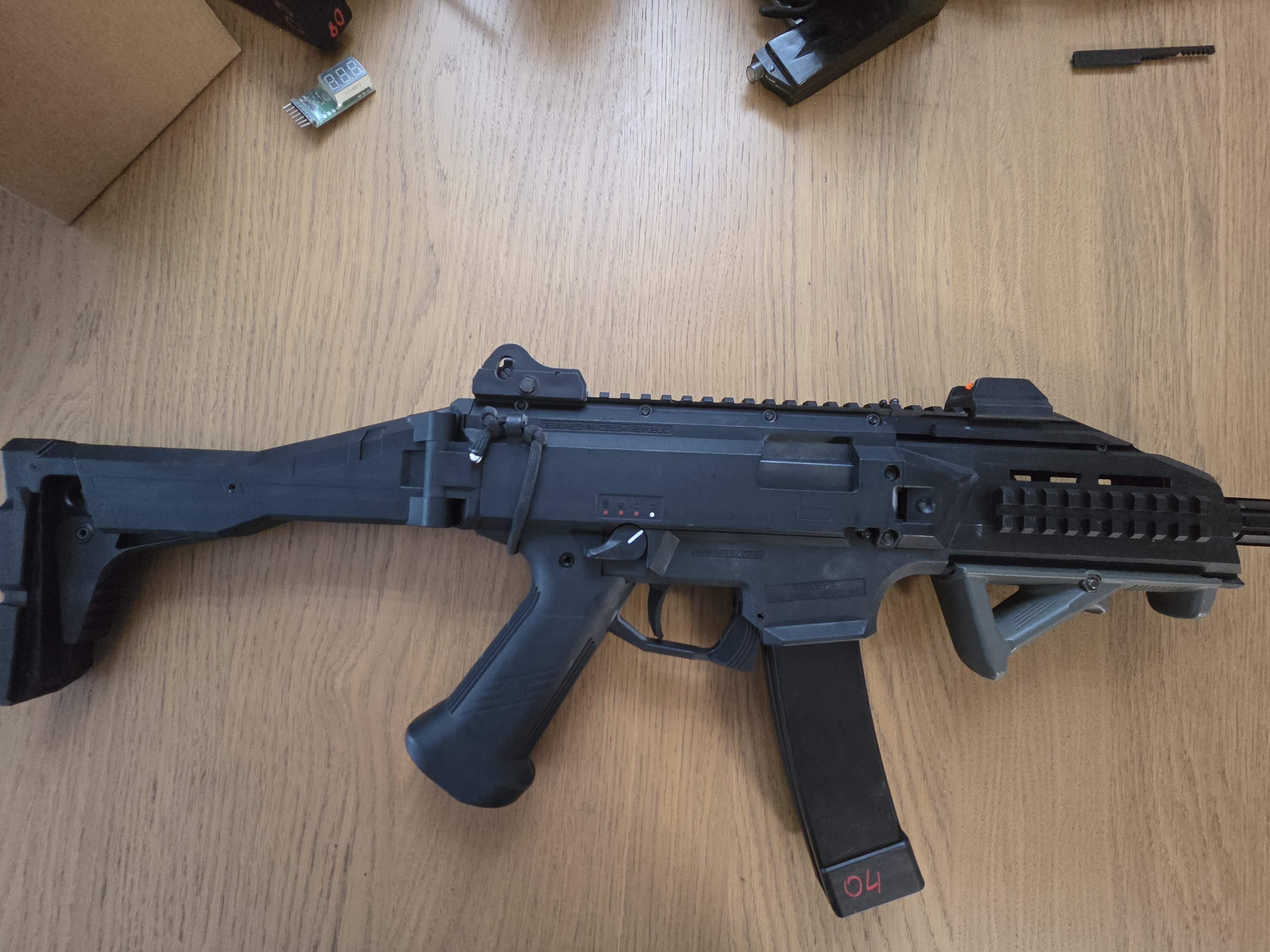 CZ Scorpion Evo 3-A1 plus dodatki