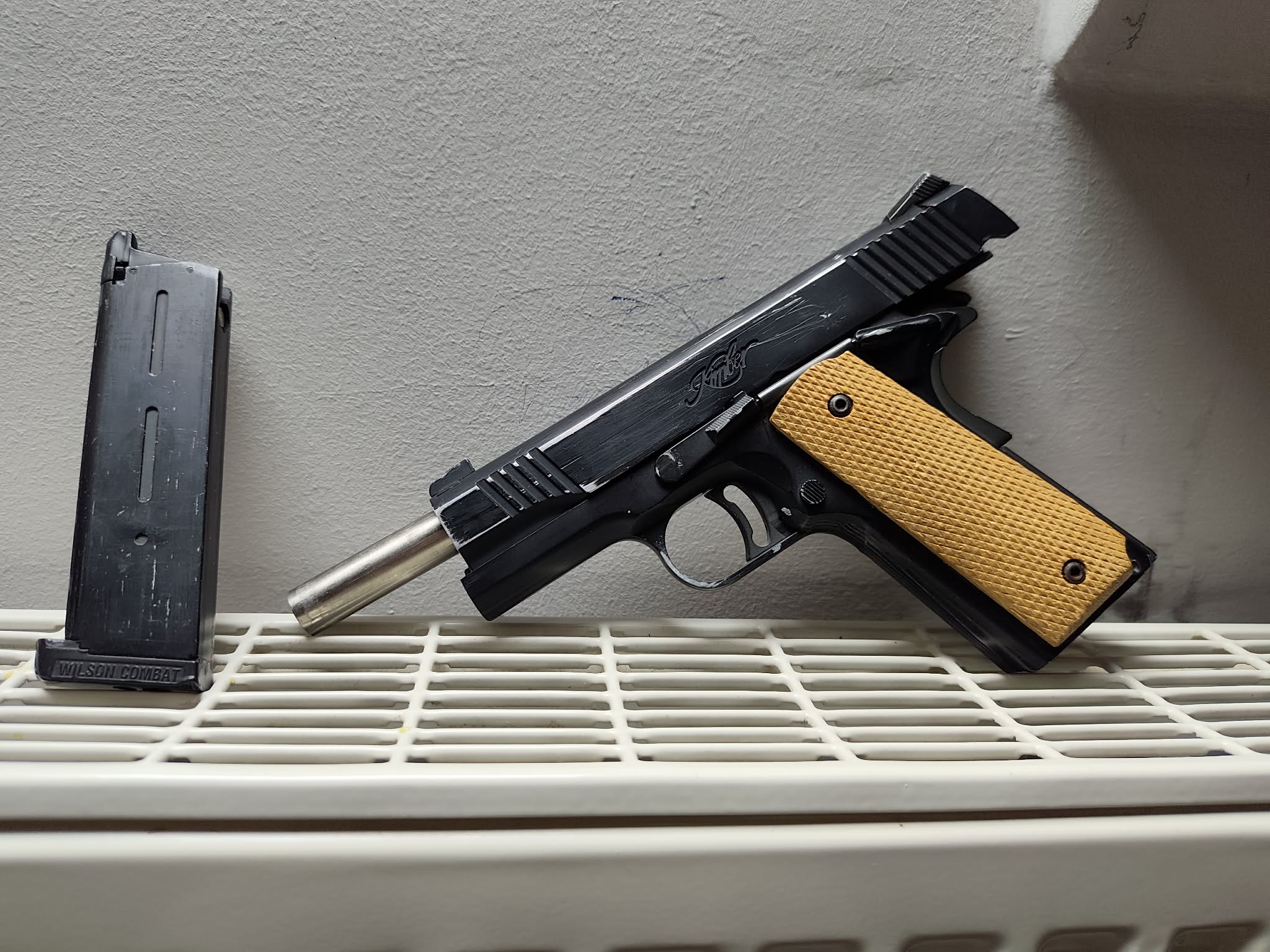 colt 1911 asg full metal greengas