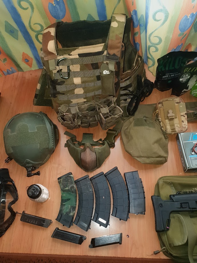 Cały osprzet kupujesz i jestes gotow do GRY!!!
