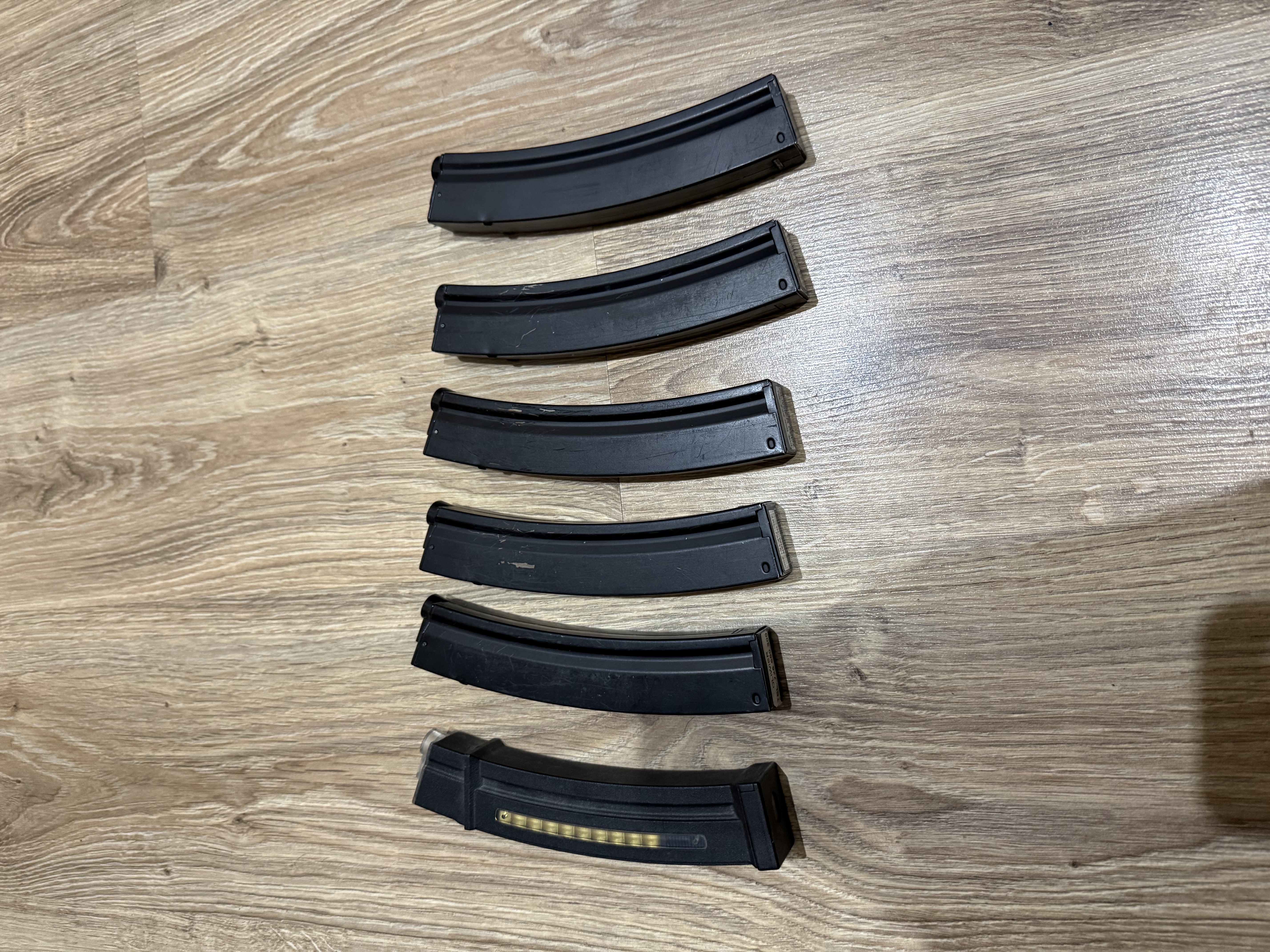 Magazynki MP5 Mid cap 6 sztuk