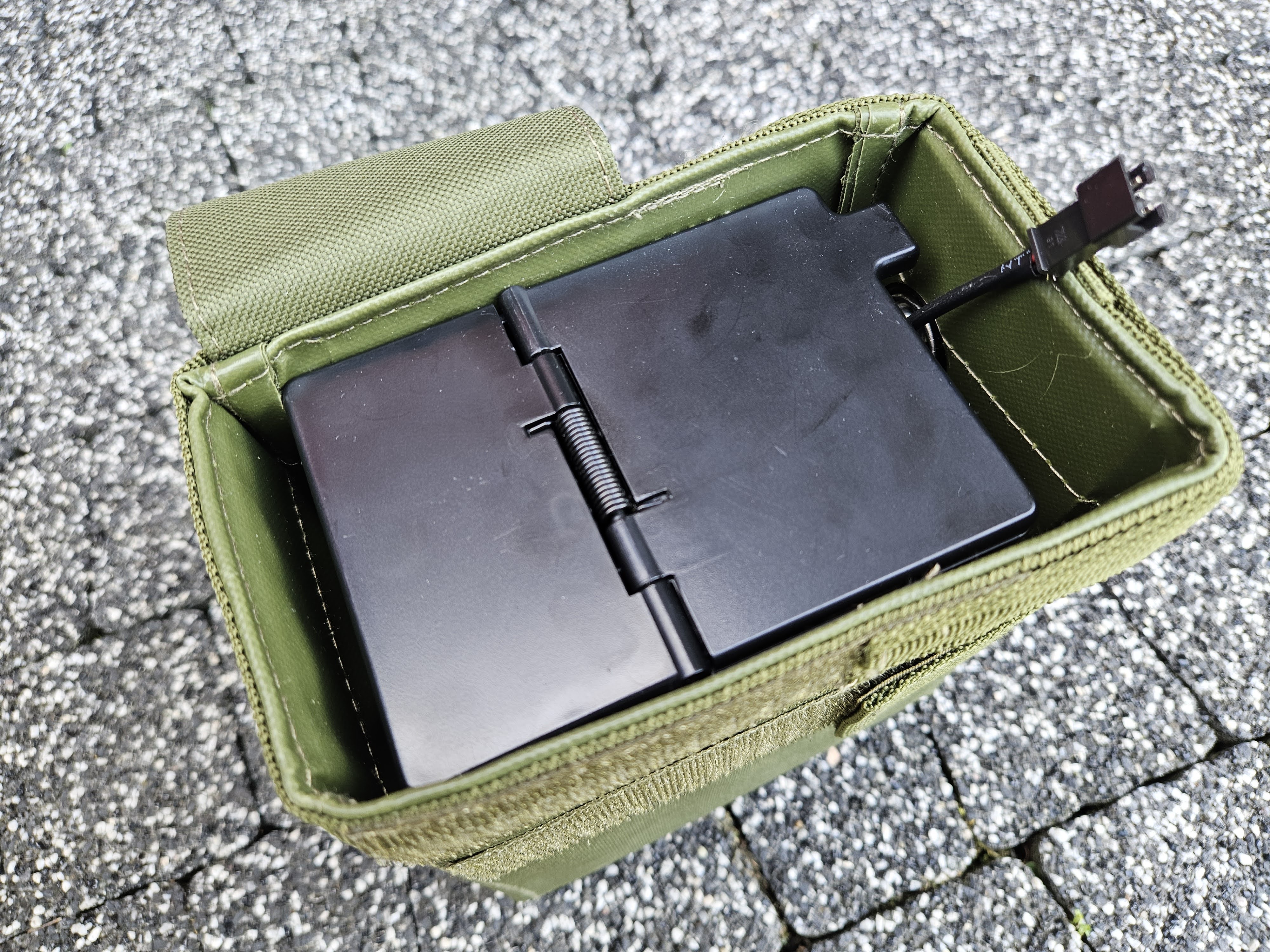 Elektryczny magazynek pudełkowy do M60/MK43