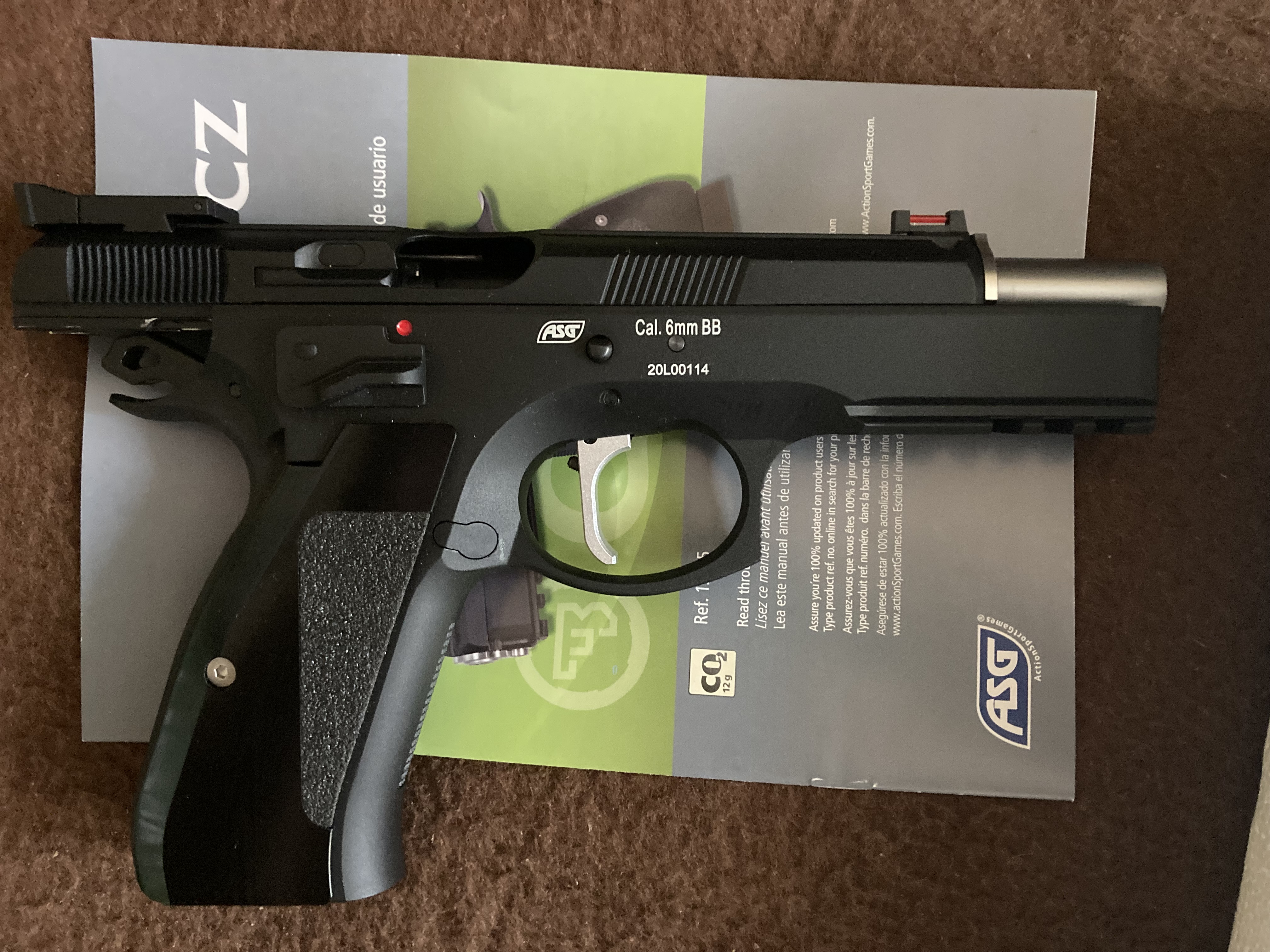 Asg CZ SP-01 shadow ACCU