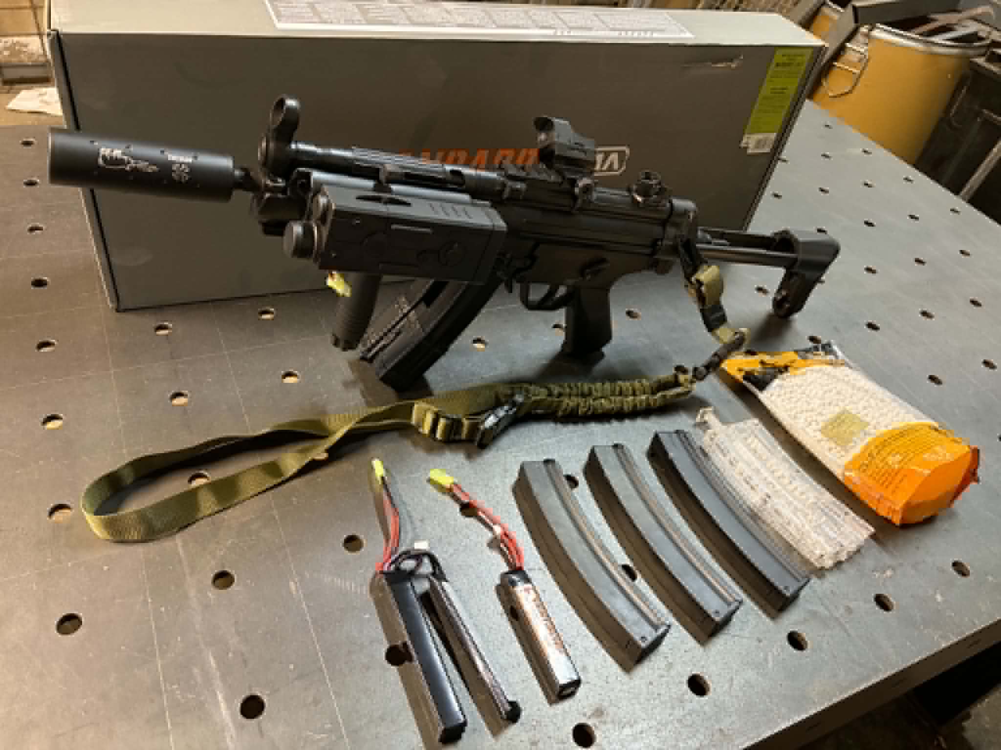 Replika ASG MP5 Cyma cm0.41j high-speed zmodyfikowana