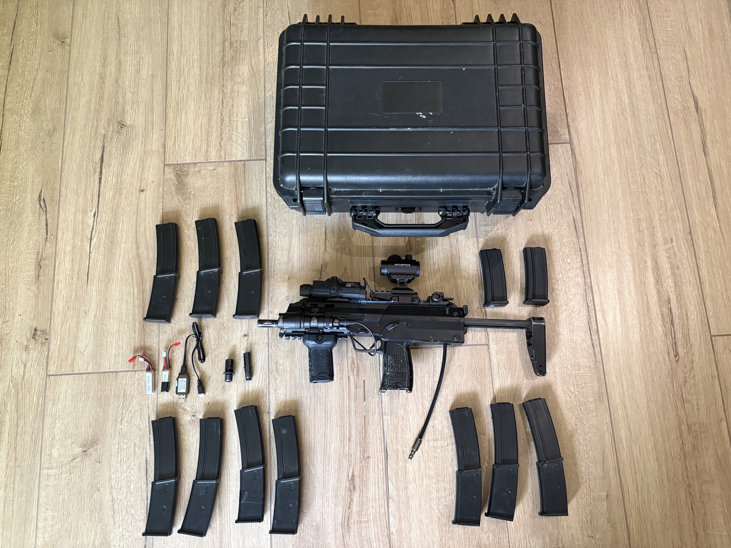 Mp7 hpa, tokyo marui, zestaw