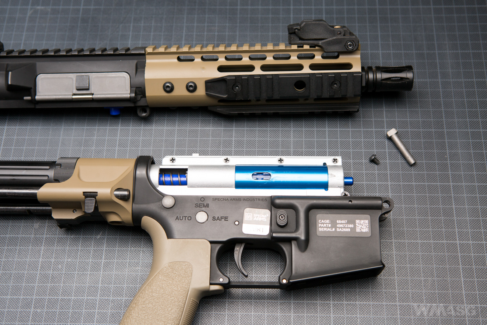 Specna Arms SA -E12 PDW Edge BK-TAN (części)