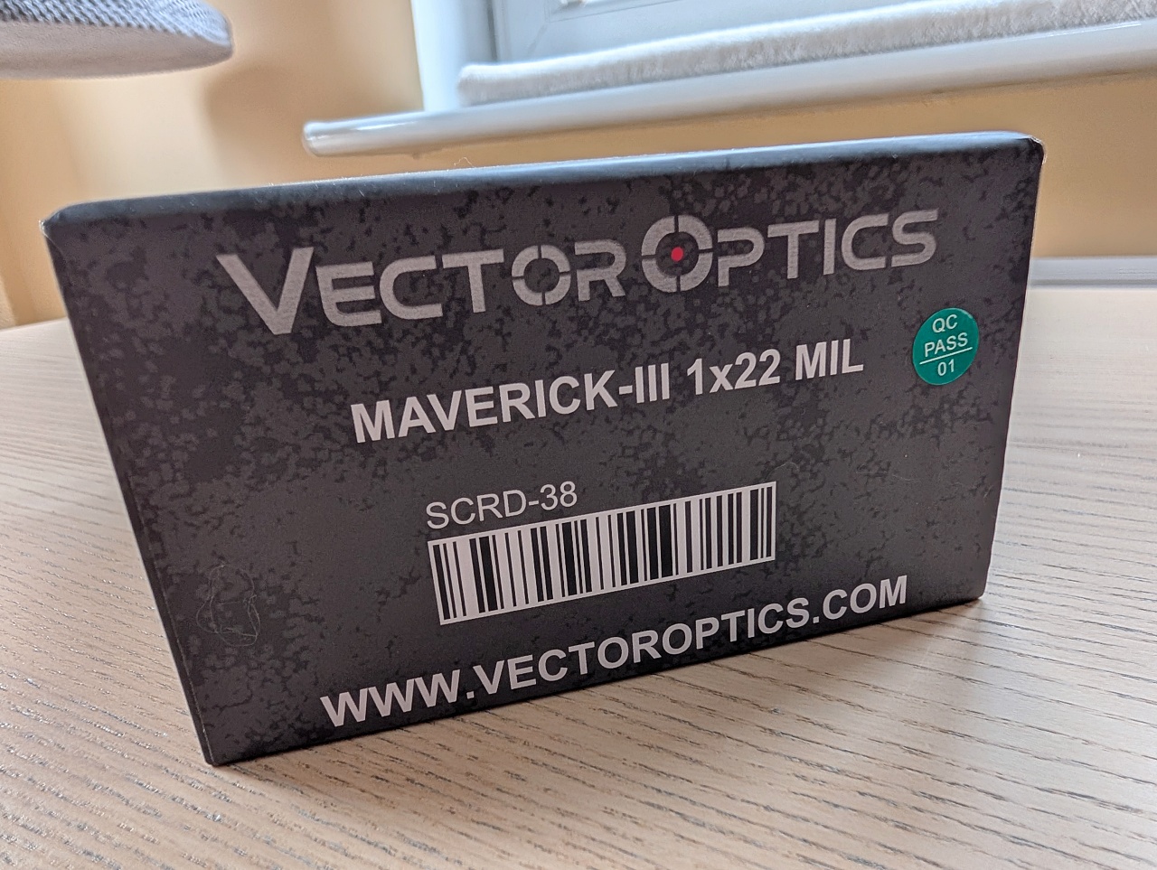 Kolimator Vector Optics Maverick 3 1x22 MIL Red Dot + osłony