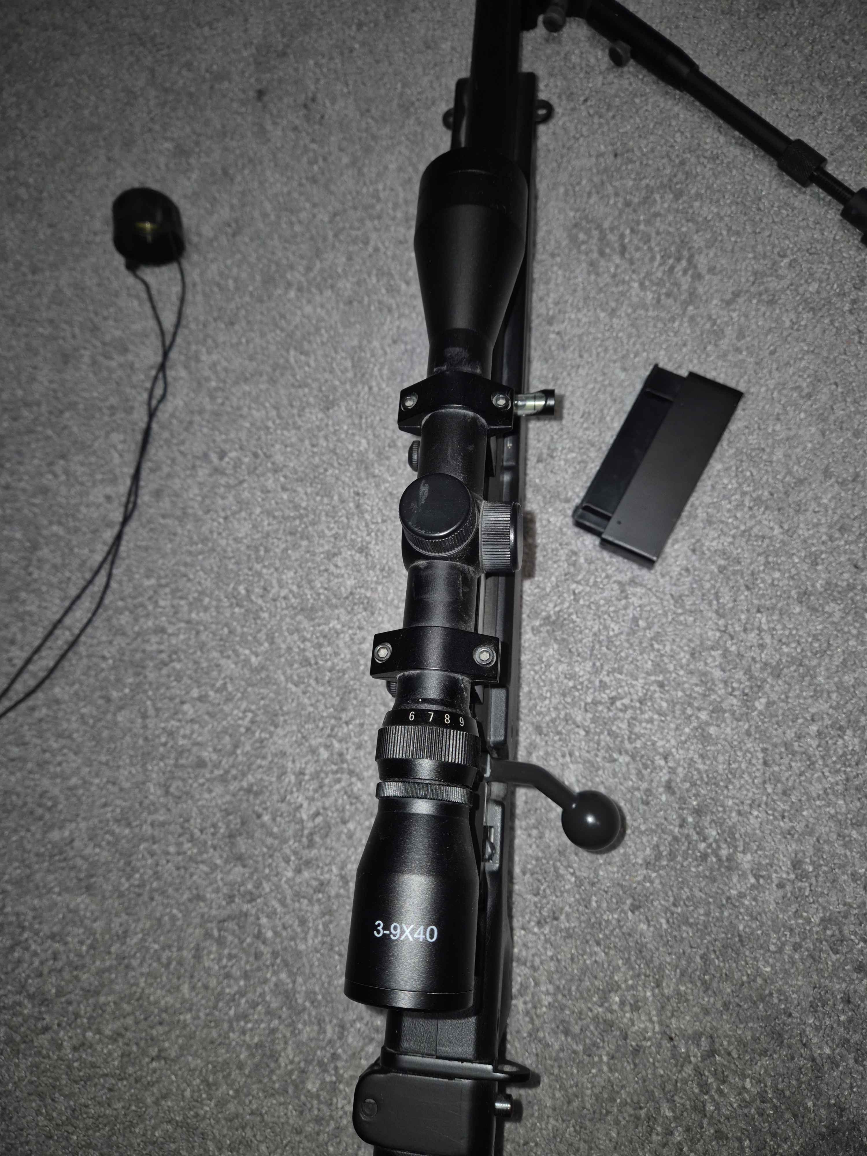 Replika ASG Well L96 AWP + luneta + dwójnóg