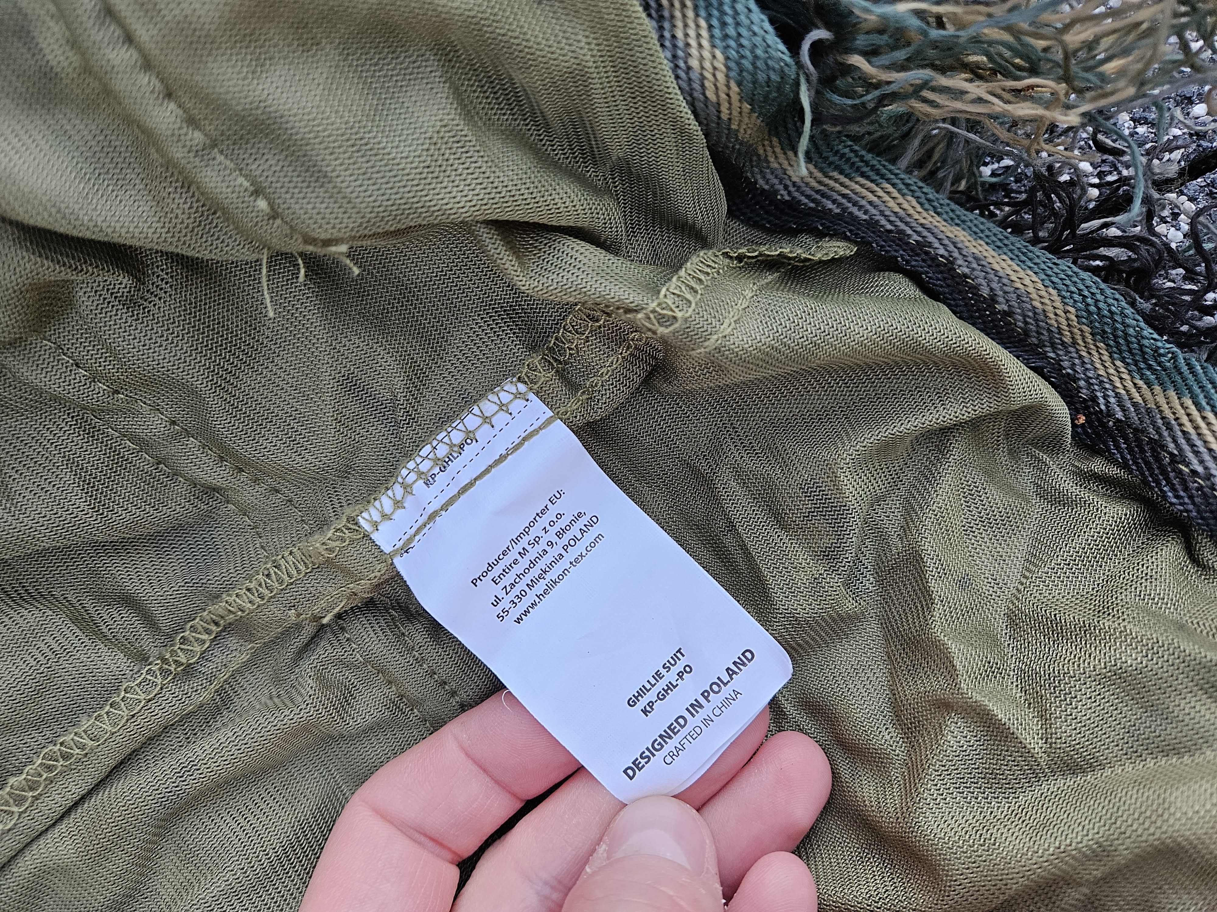 Helikon zestaw maskujący Ghillie Suit M/L