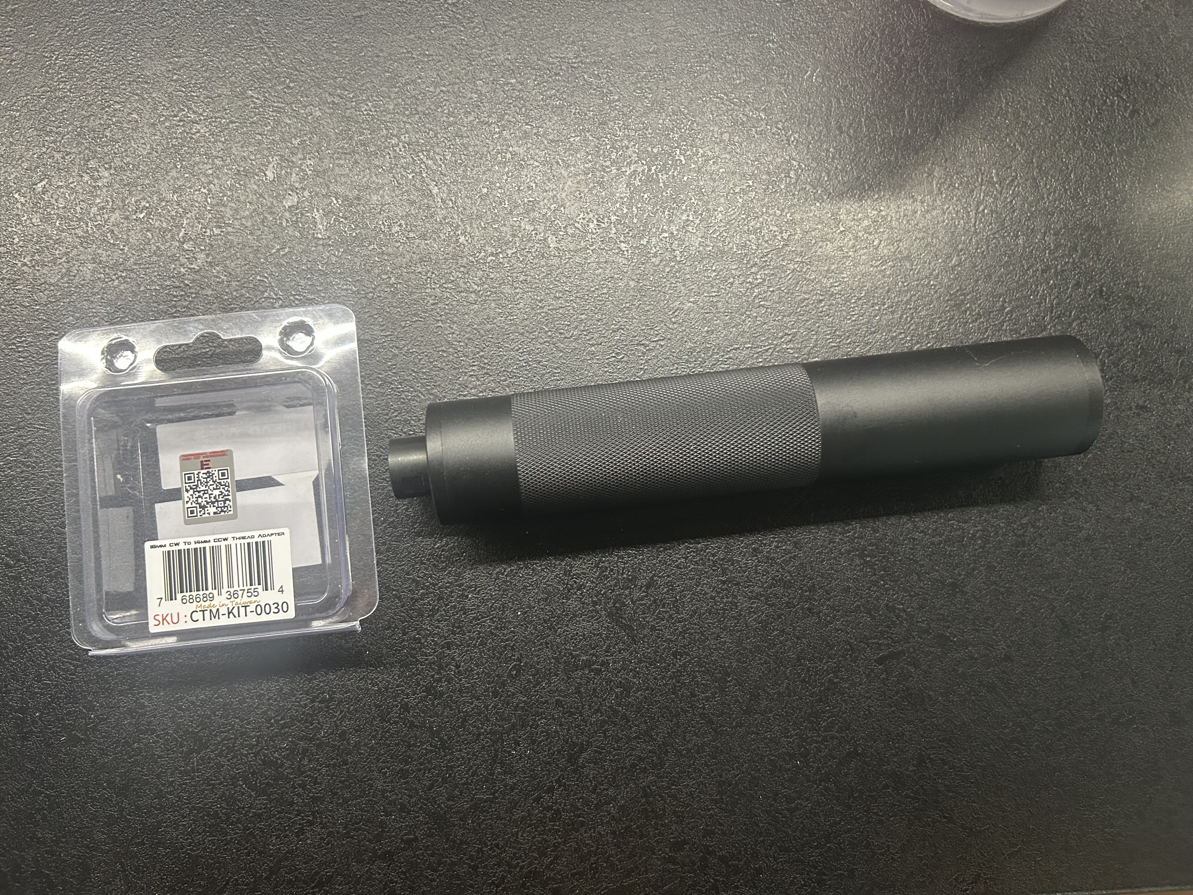Adapter tłumika 14 mm 16 mm CW tłumik mk23 USP Tactical SSX23