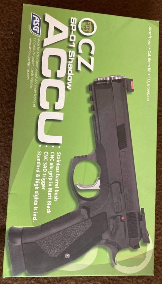 Asg CZ SP-01 shadow ACCU
