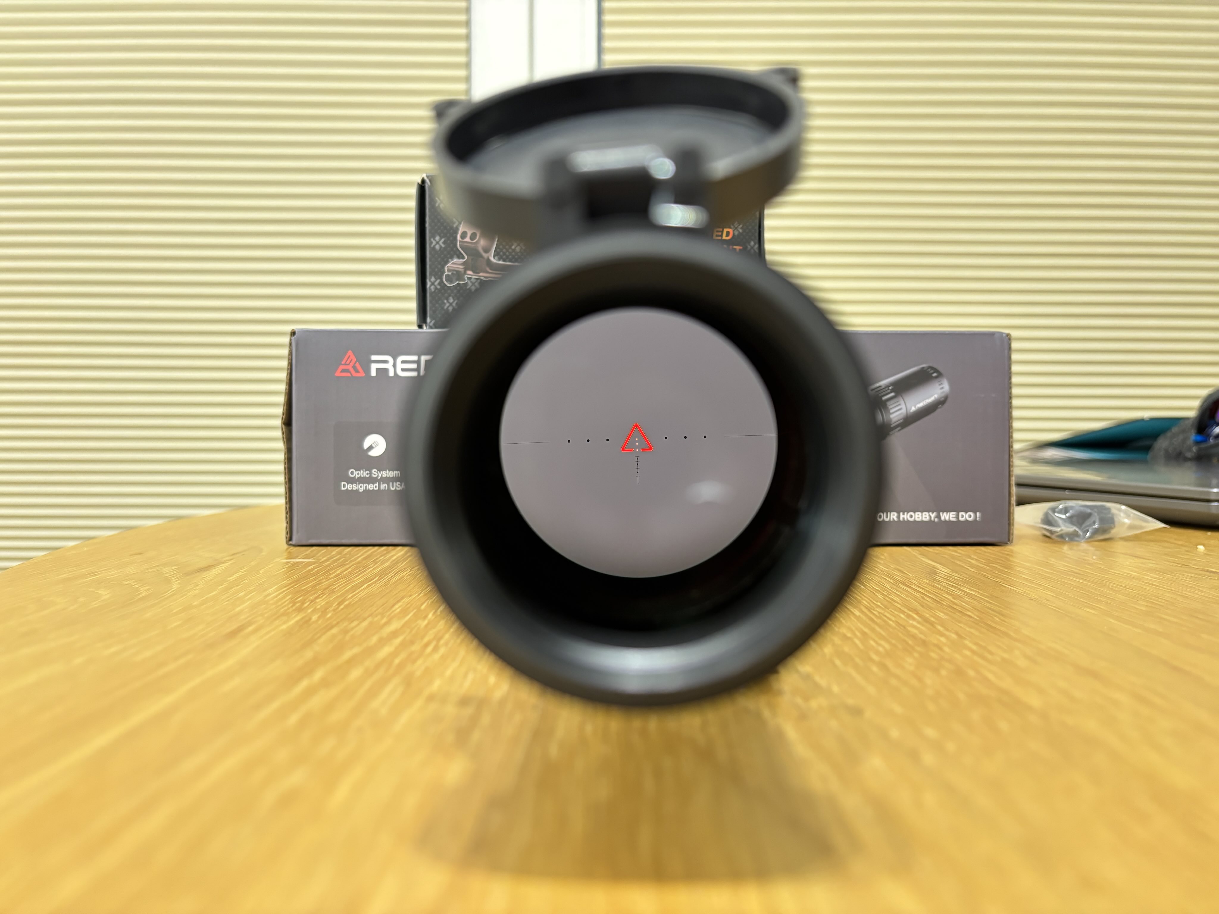 Luneta biegowa Redwin SCARLET 1-6×24 SFP CZARNA RW10 z montażem Vector Optics Extended AR Mount - 30 mm FDE