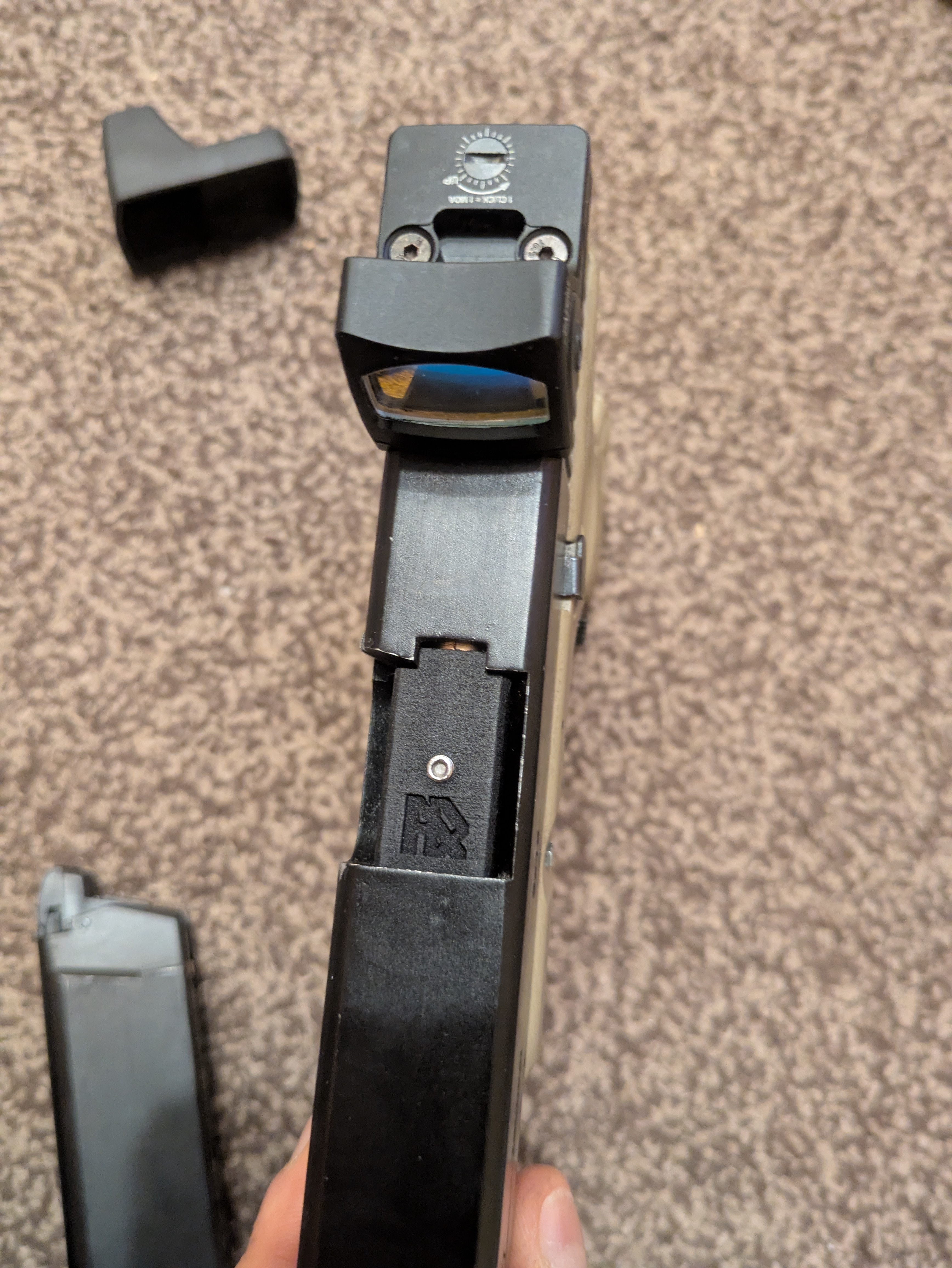 GLOCK 17 WE pistolet greengas tuning