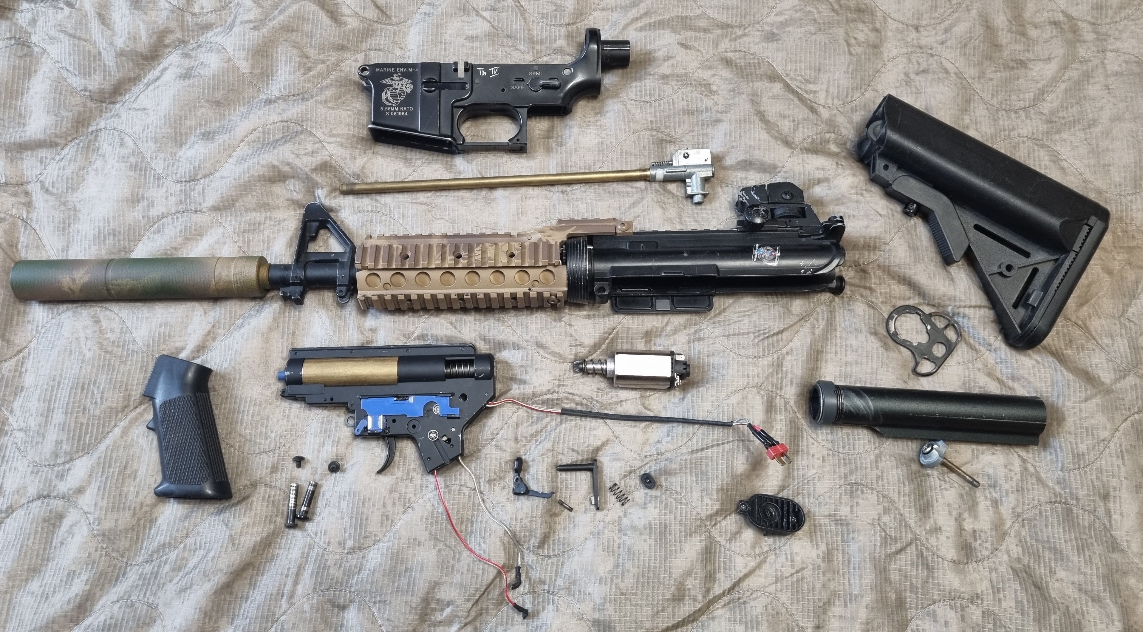 Replika Specna Arms SA-B02, metal, dawca części