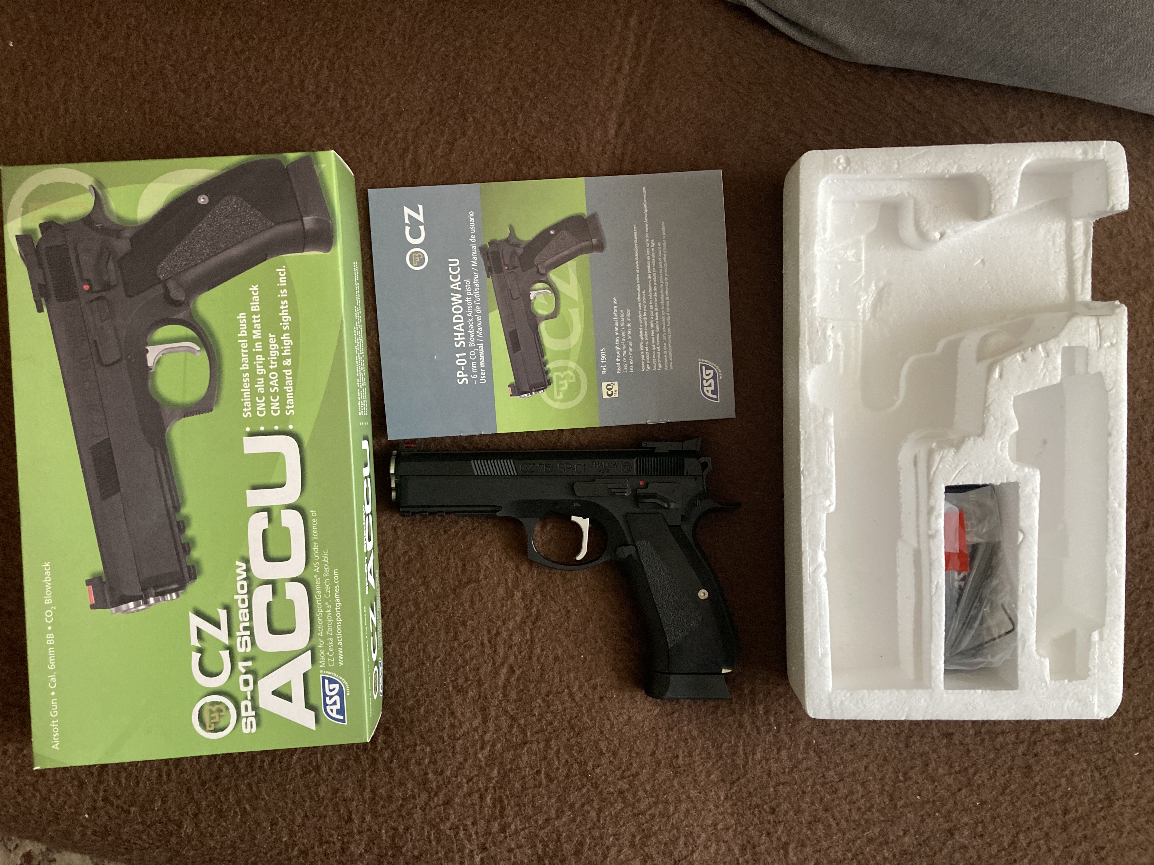 Asg CZ SP-01 shadow ACCU