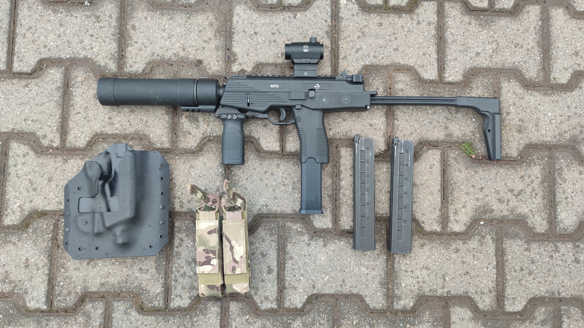 MP9 KWA zestaw!