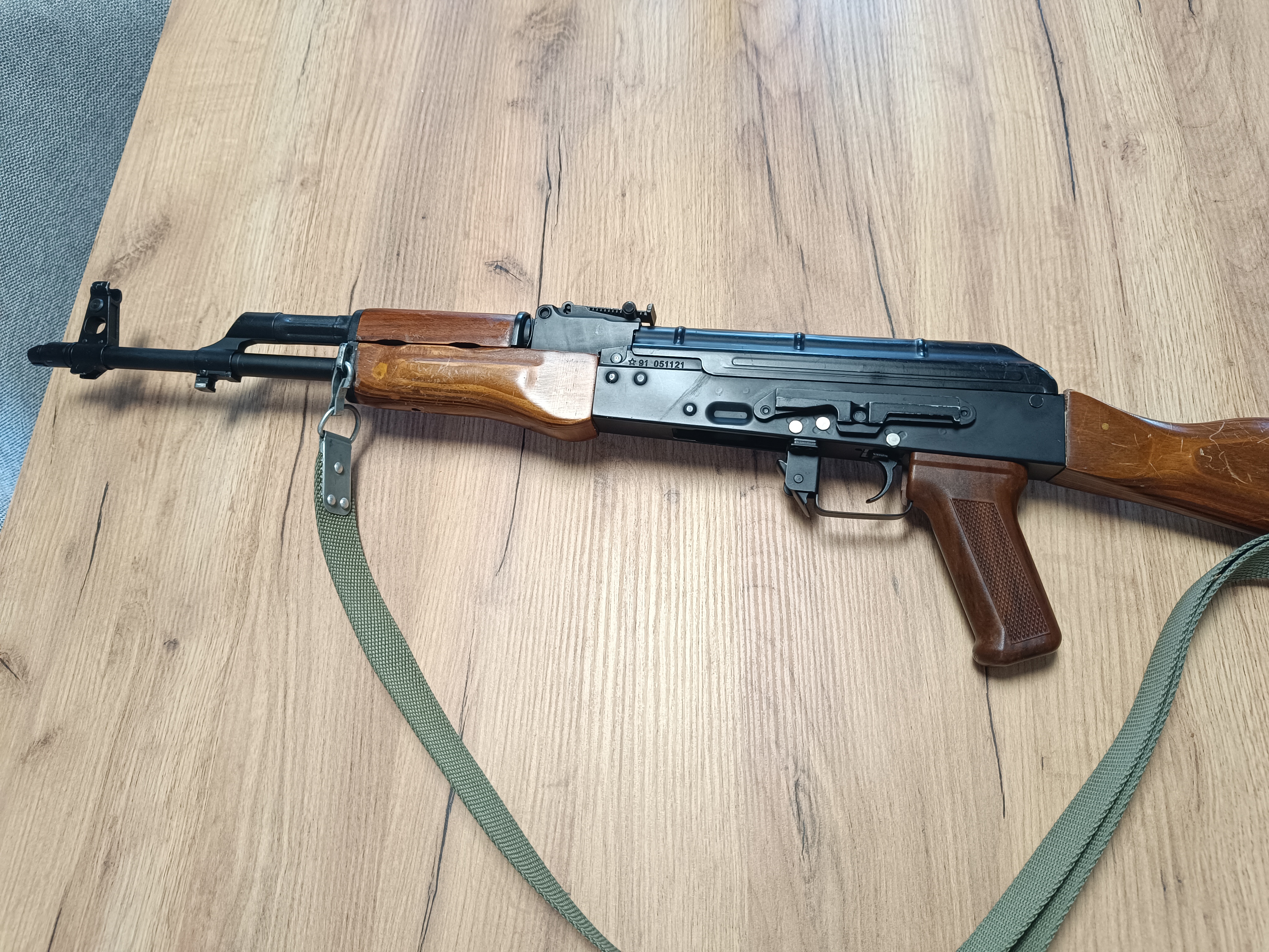Karabin ASG - AKM Metal i drewno 440 FPS